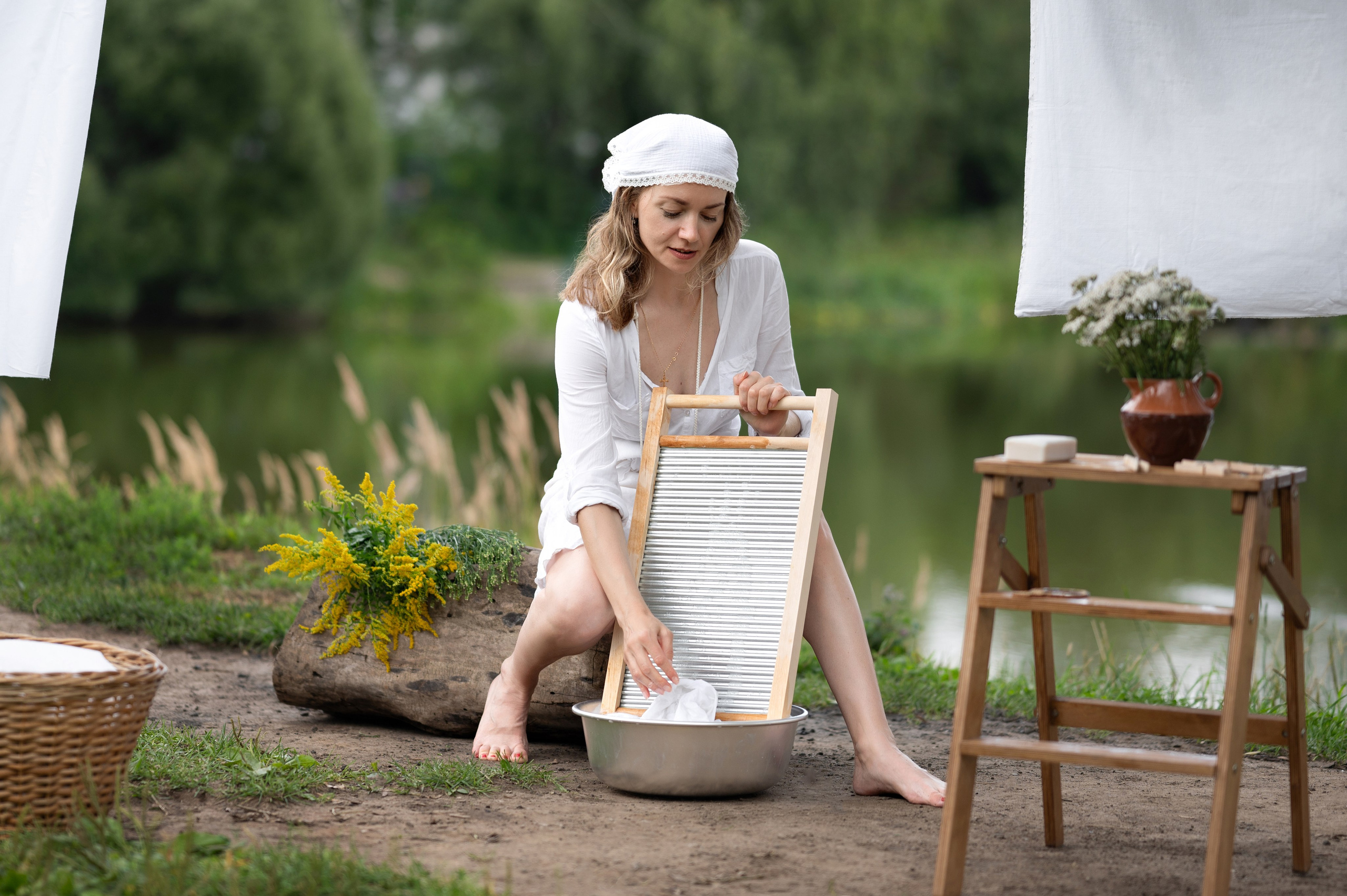 Фотопроект Стирка. Детский и семейный фотограф г. Москва Оксана Катаджи