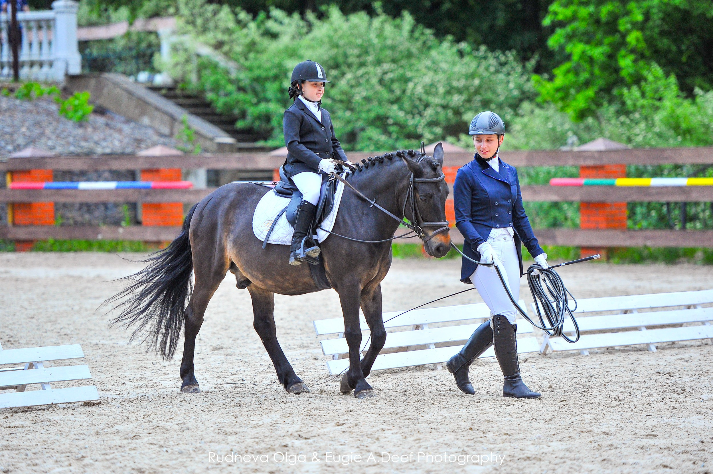 Турнир «Здравствуй, Лето!» Москва КониШкола «Олимпия» — май 2024. ТУРНИРНАЯ КОННАЯ ФОТОГРАФИЯ, Руднева Ольга и Евгений Адеев