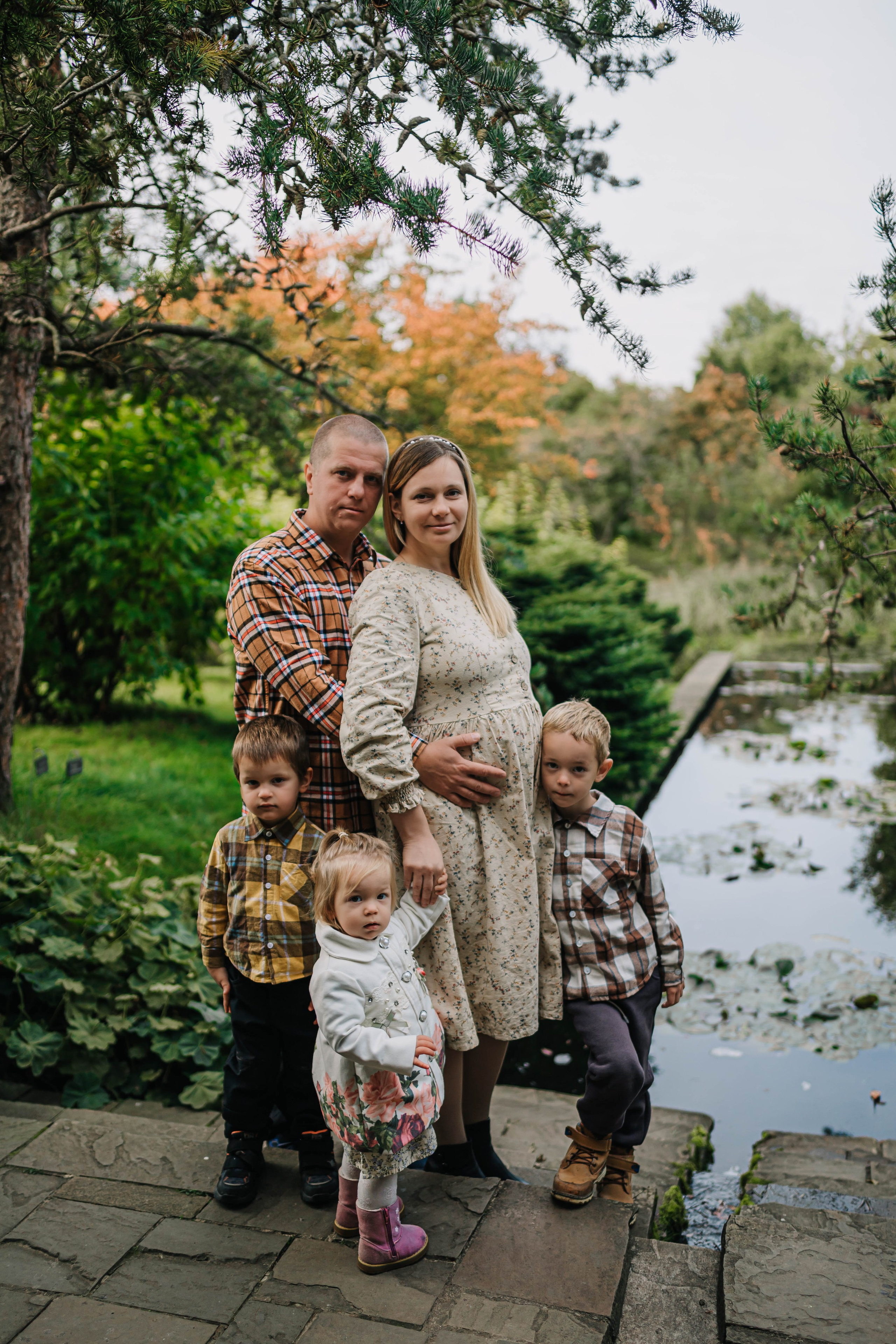 Семья. Усадьба Ореховно. Фотограф Дарья Маташкова