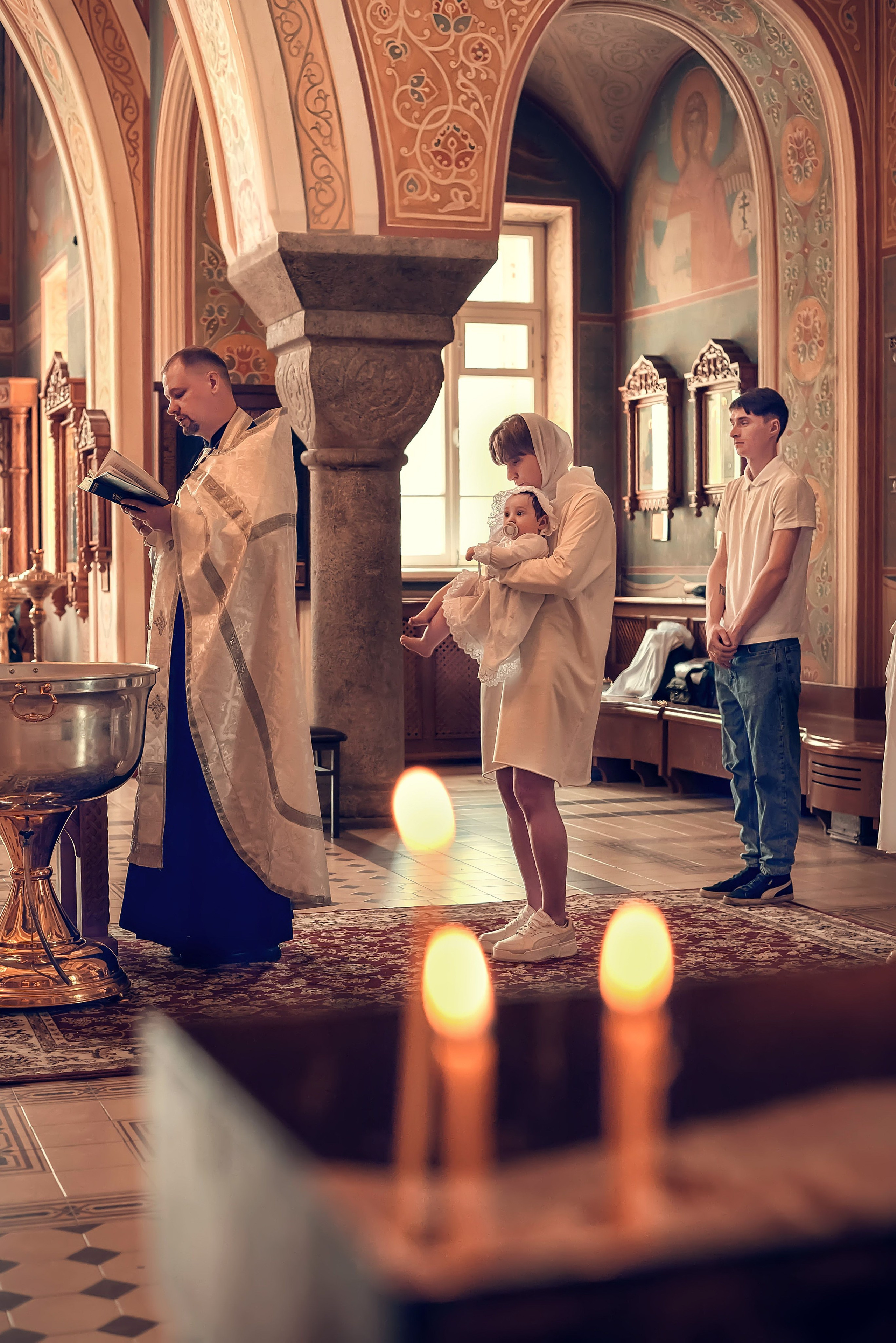 Крещение Красноярск. Фотографы крещения/венчания  Красноярск Татьяна и Вячеслав Переваловы
