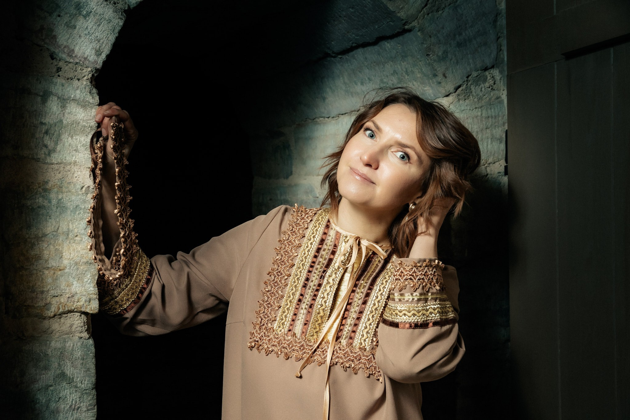 Светлана и её друзья, фотосет в Старой Ладоге. Свадебный и семейный фотограф в г. Волхов Алексей Кочерыжкин