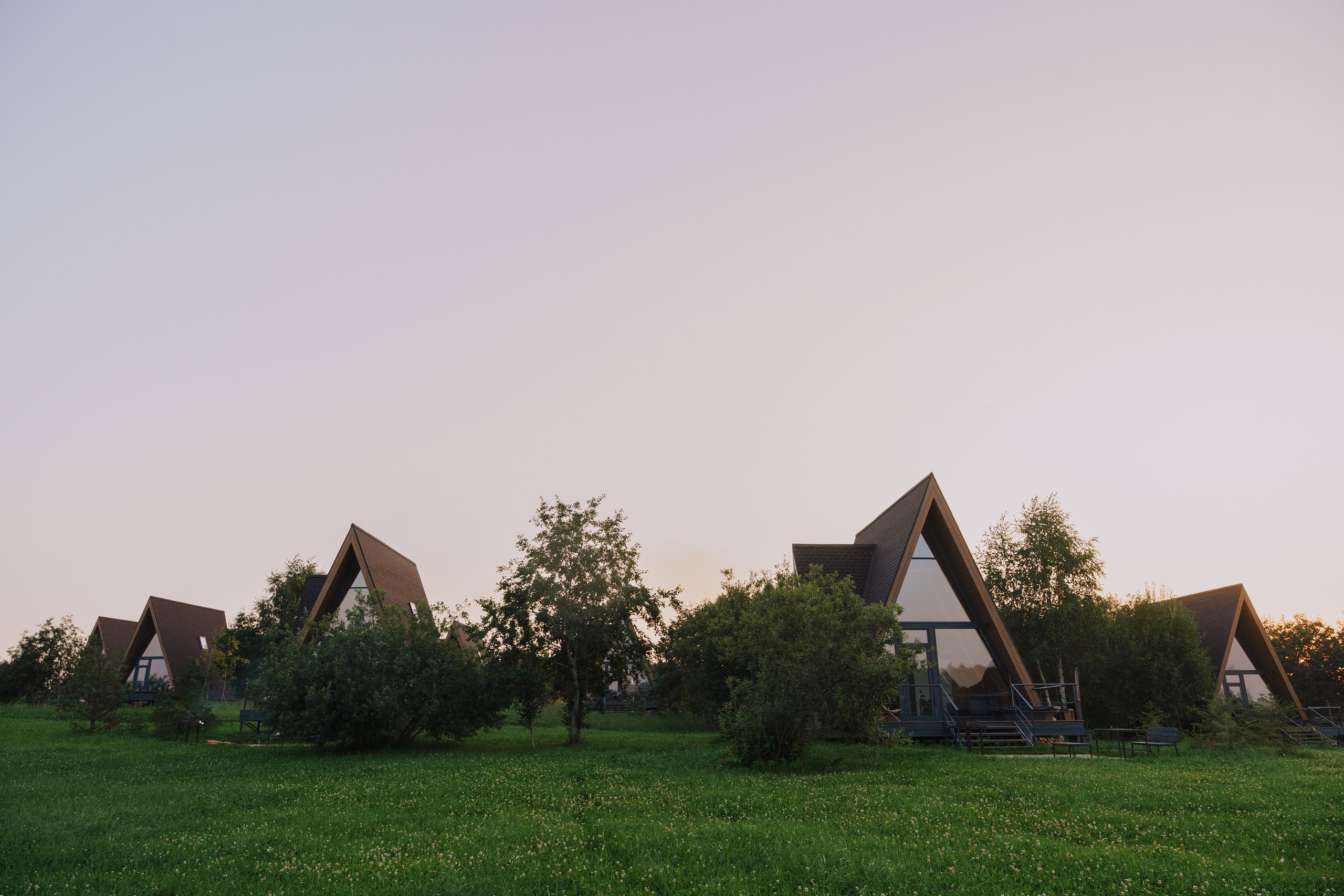 Глемпинг Трофимов берег Москва