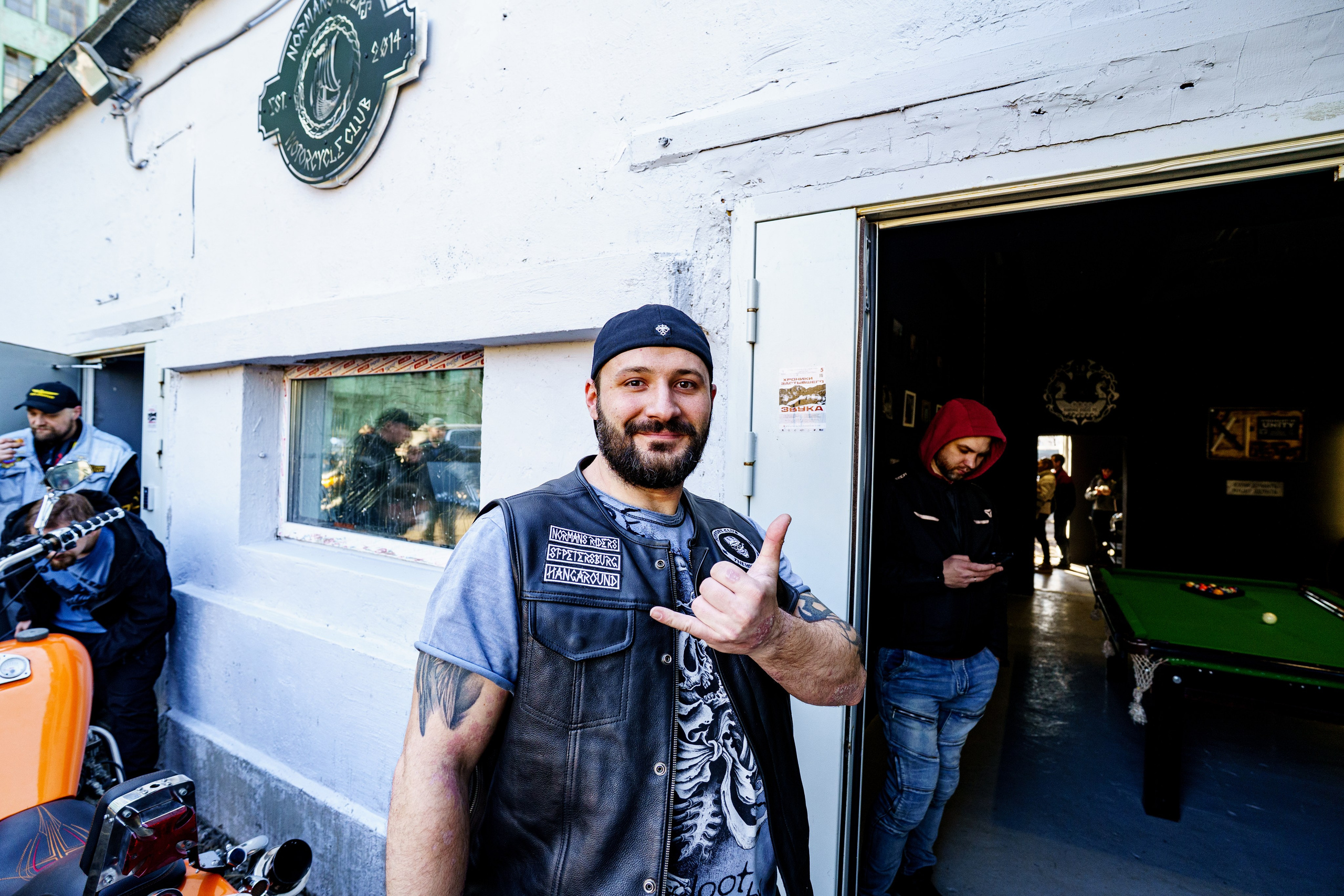 Прохват мотоклуба Norman Riders ч.2. Концертный и репортажный фотограф в Санкт-Петербурге Слава Пахомов