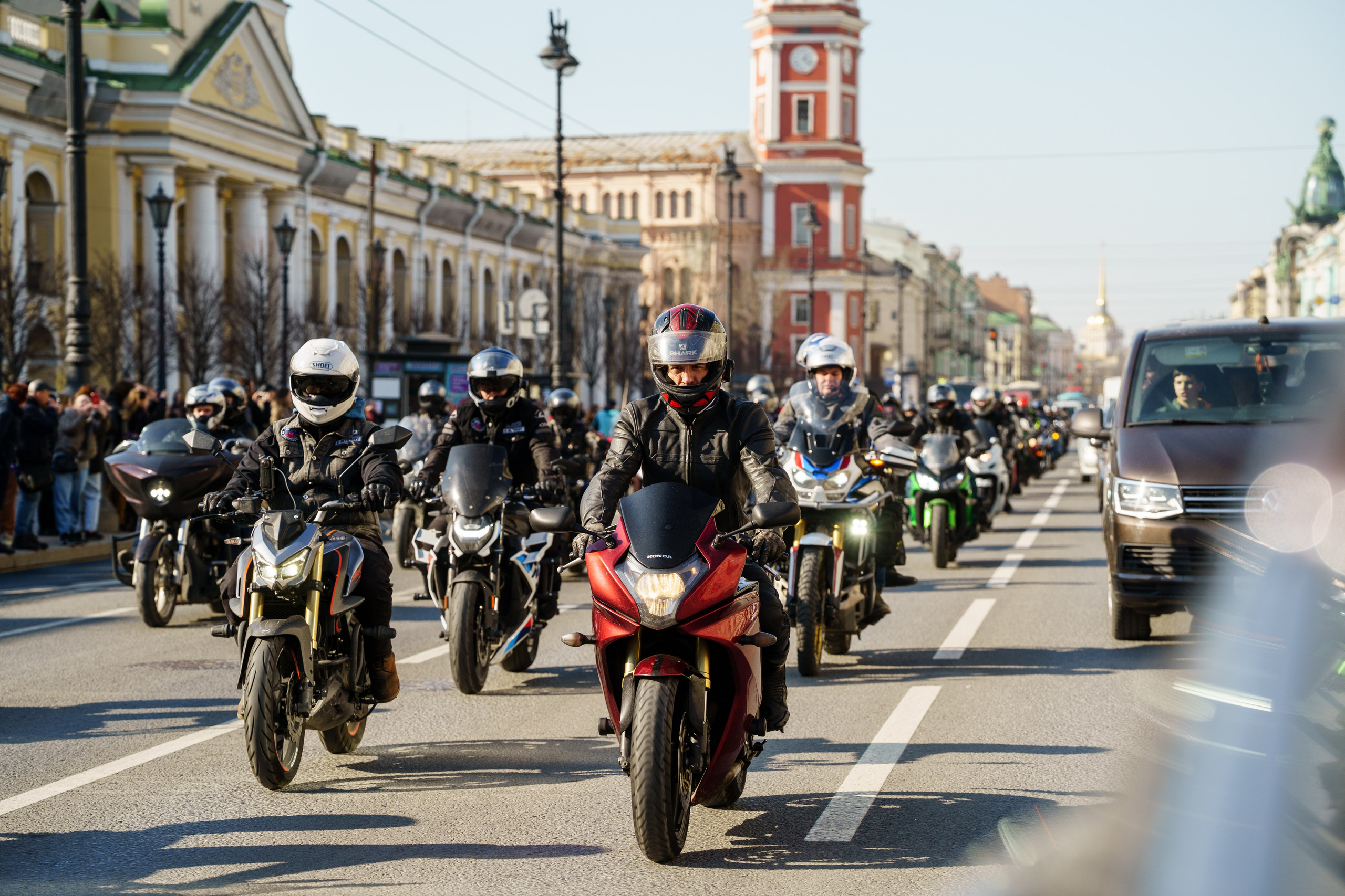 Прохват мотоклуба Norman Riders ч.1. Концертный и репортажный фотограф в Санкт-Петербурге Слава Пахомов