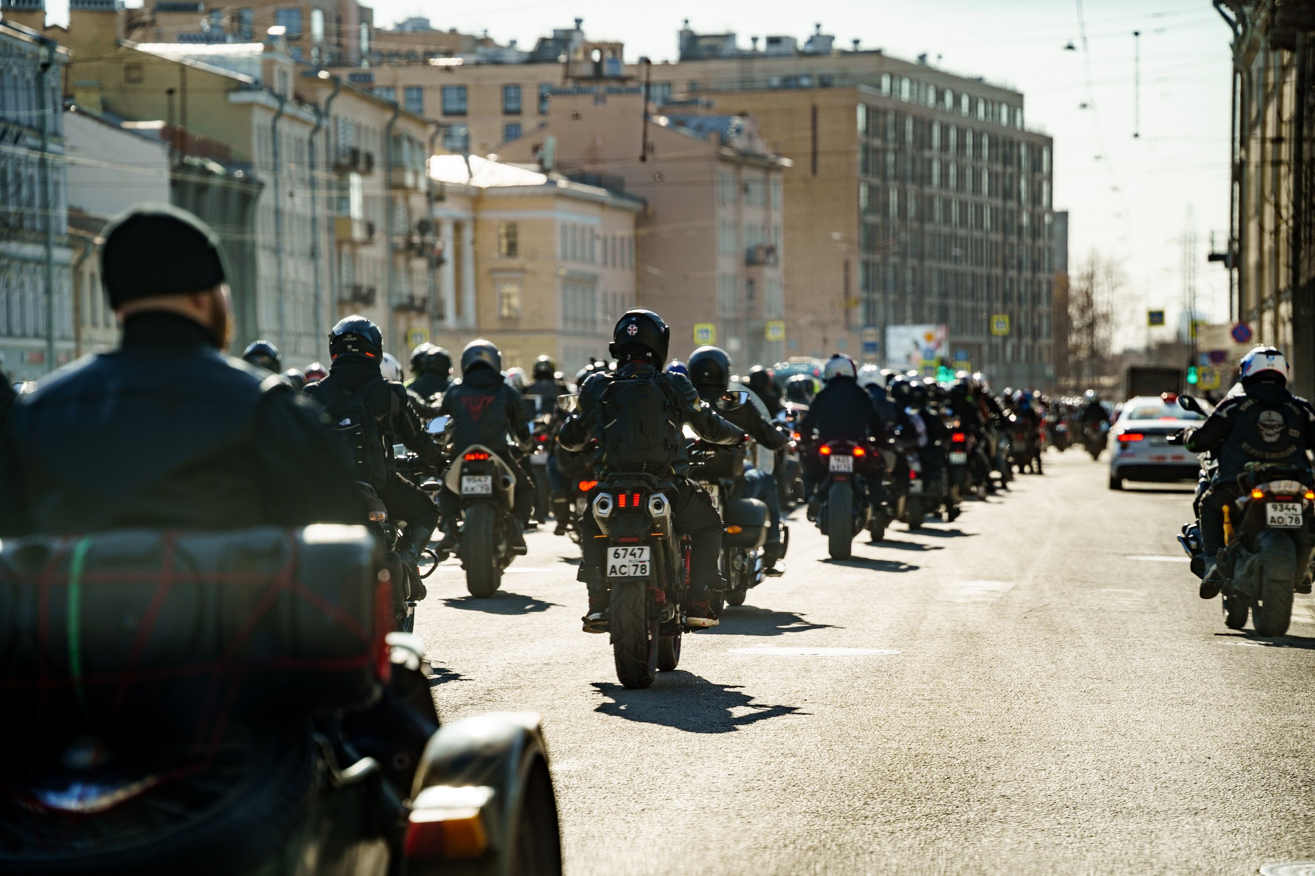 Прохват мотоклуба Norman Riders ч.1. Концертный и репортажный фотограф в Санкт-Петербурге Слава Пахомов