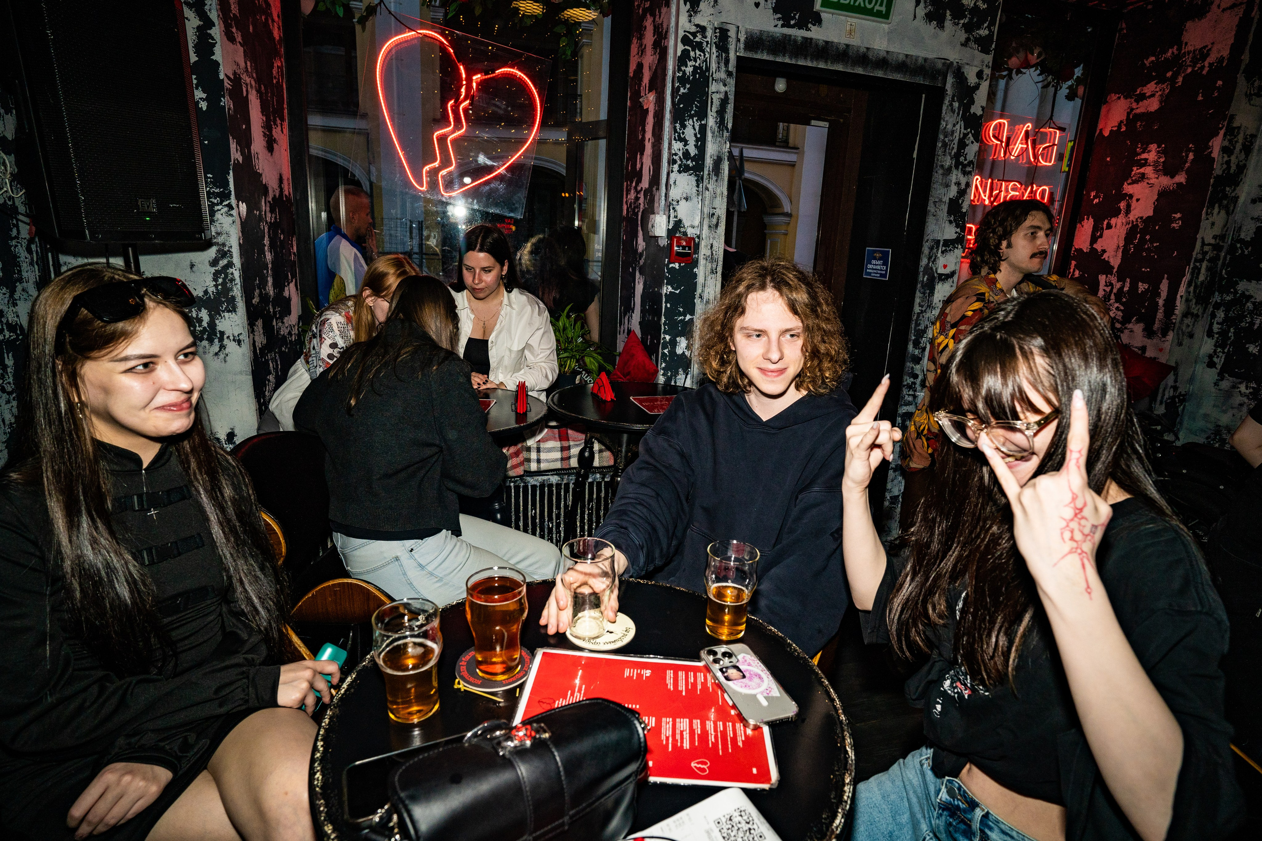 Панк-вечеринка в Баре разбитых сердец. Концертный и репортажный фотограф в Санкт-Петербурге Слава Пахомов