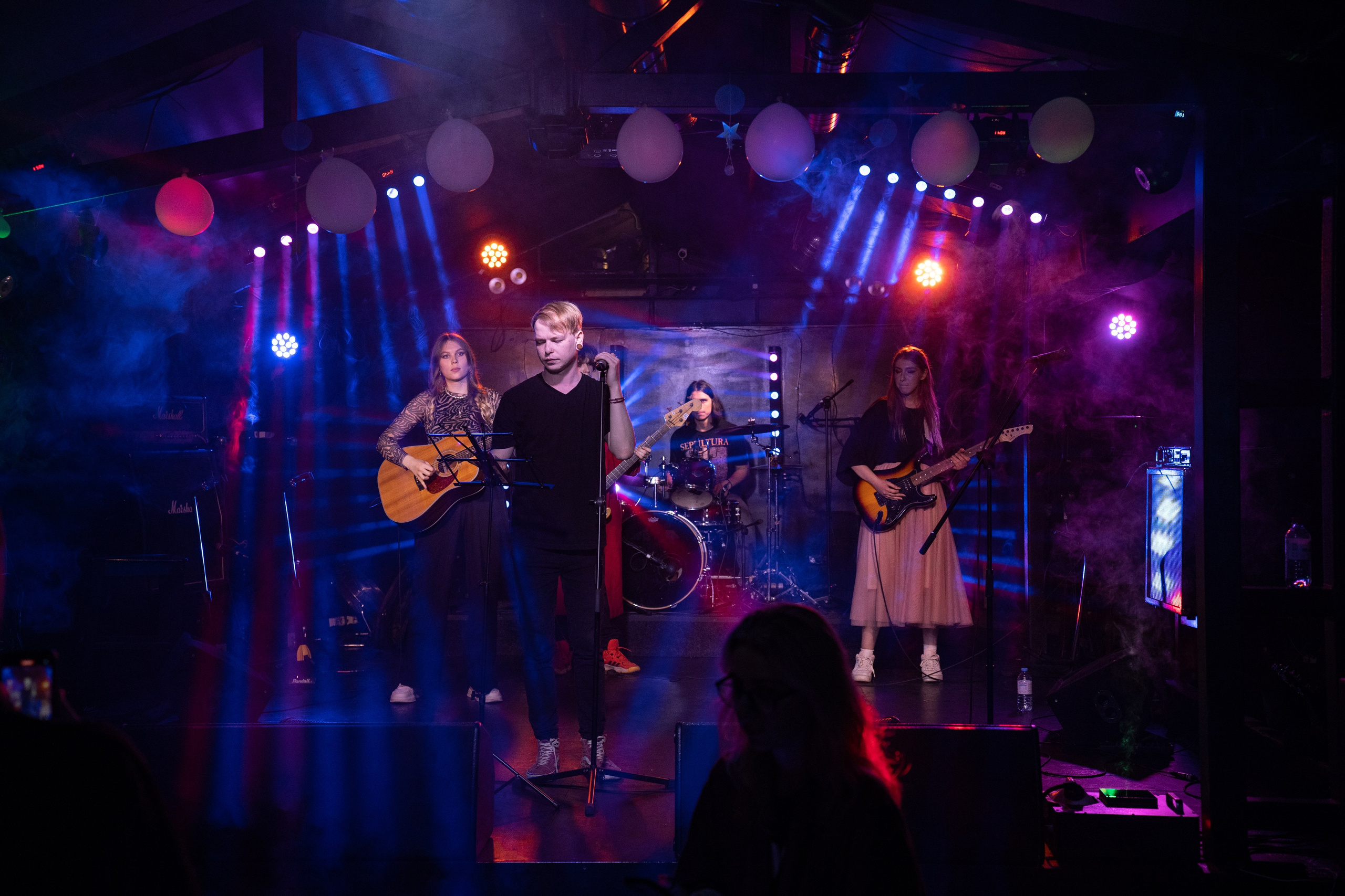 Отчетный концерт НЕшкола гитары|Action club. Концертный и репортажный фотограф в Санкт-Петербурге Слава Пахомов