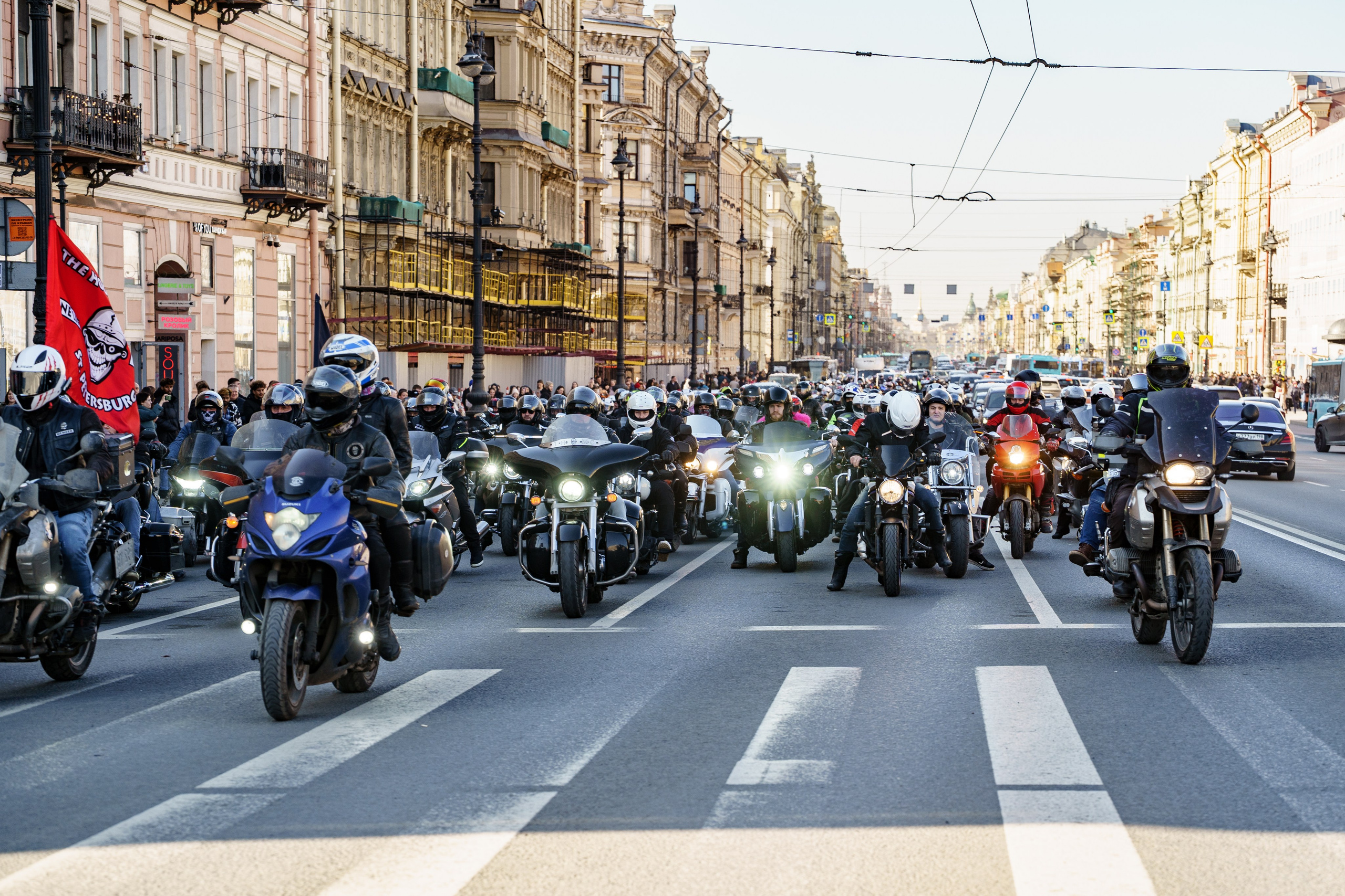 Прохват мотоклуба Norman Riders ч.1. Концертный и репортажный фотограф в Санкт-Петербурге Слава Пахомов