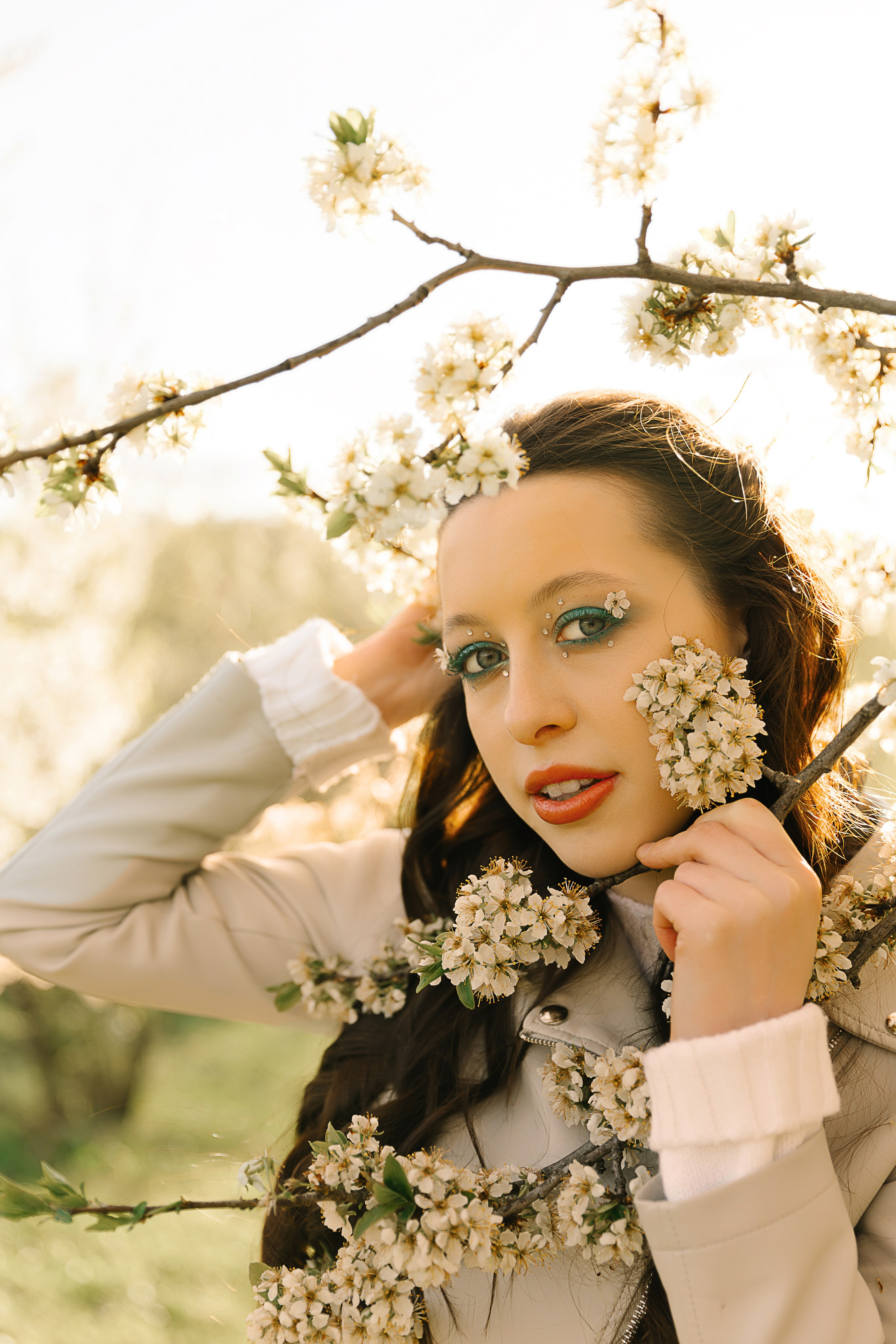 Фотосессия в цветении в Москве. Семейный и женский фотограф в Москве Надежда Воробьева