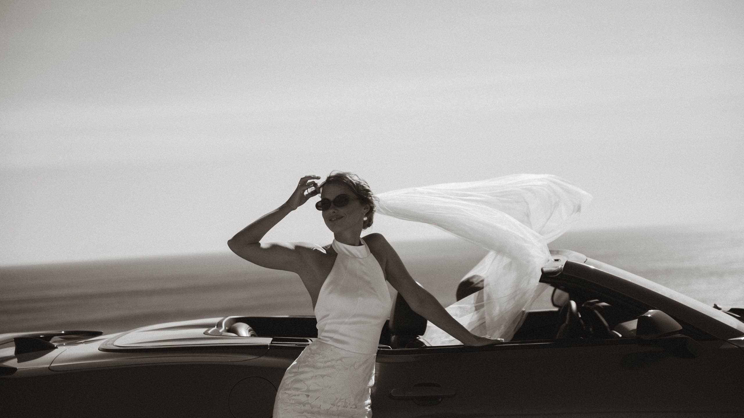 На кабриолете. Фотограф и Видеограф Анапа, Новороссийск, Краснодар. Алина и Женя