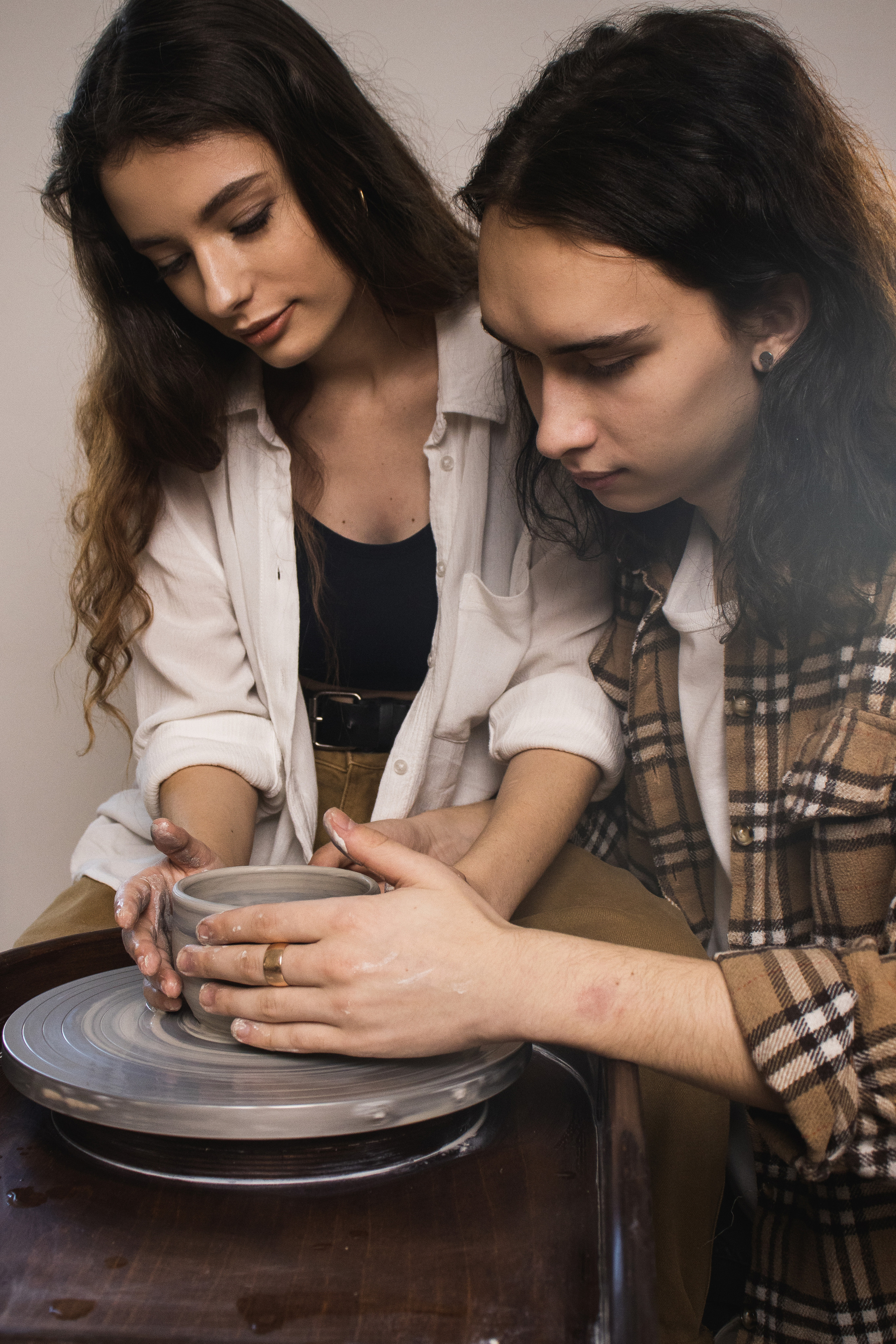 Свидание в гончарной мастерской. Настя Лекса. фотограф г. Красноярск