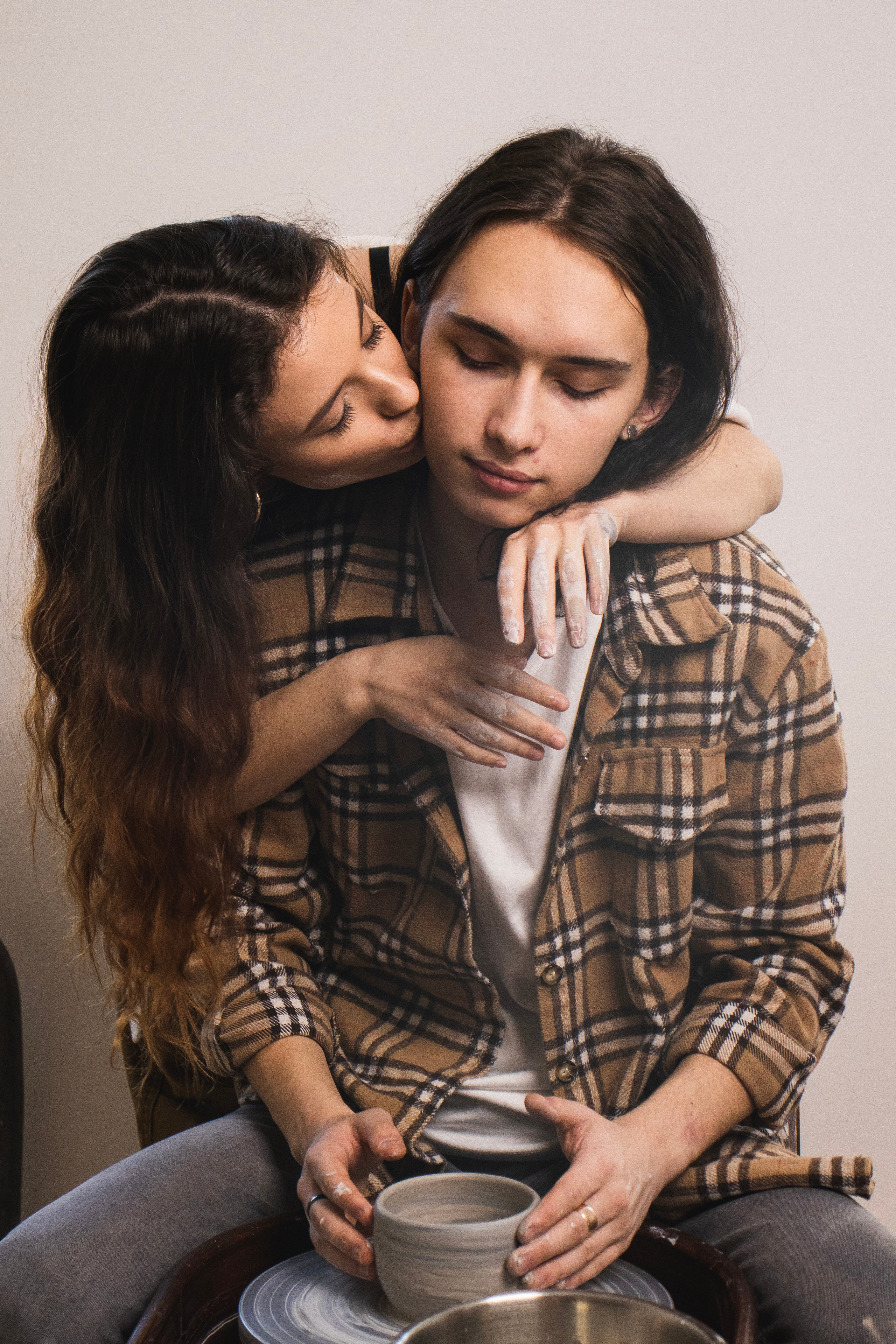 Свидание в гончарной мастерской. Настя Лекса. фотограф г. Красноярск