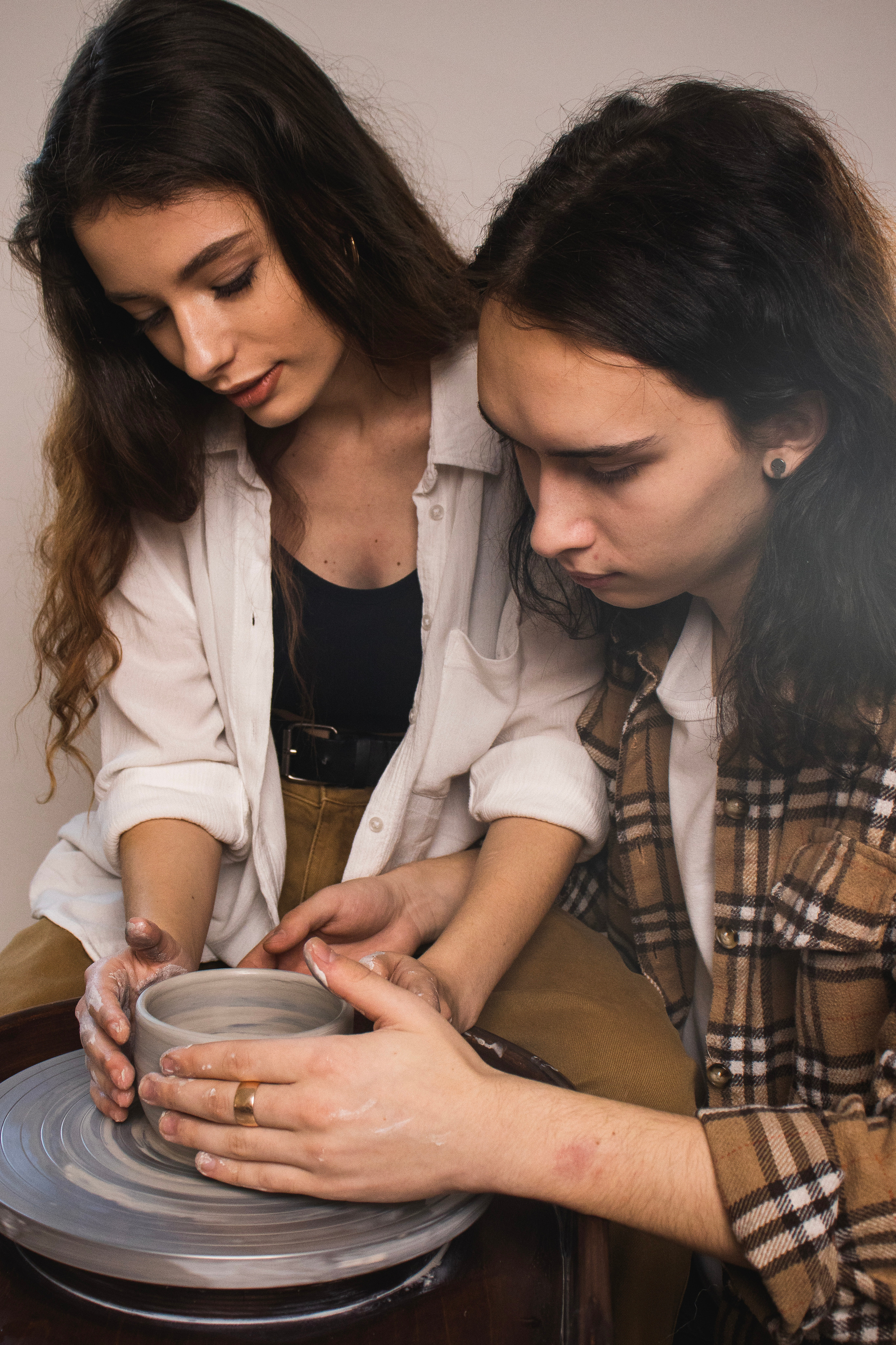Свидание в гончарной мастерской. Настя Лекса. фотограф г. Красноярск