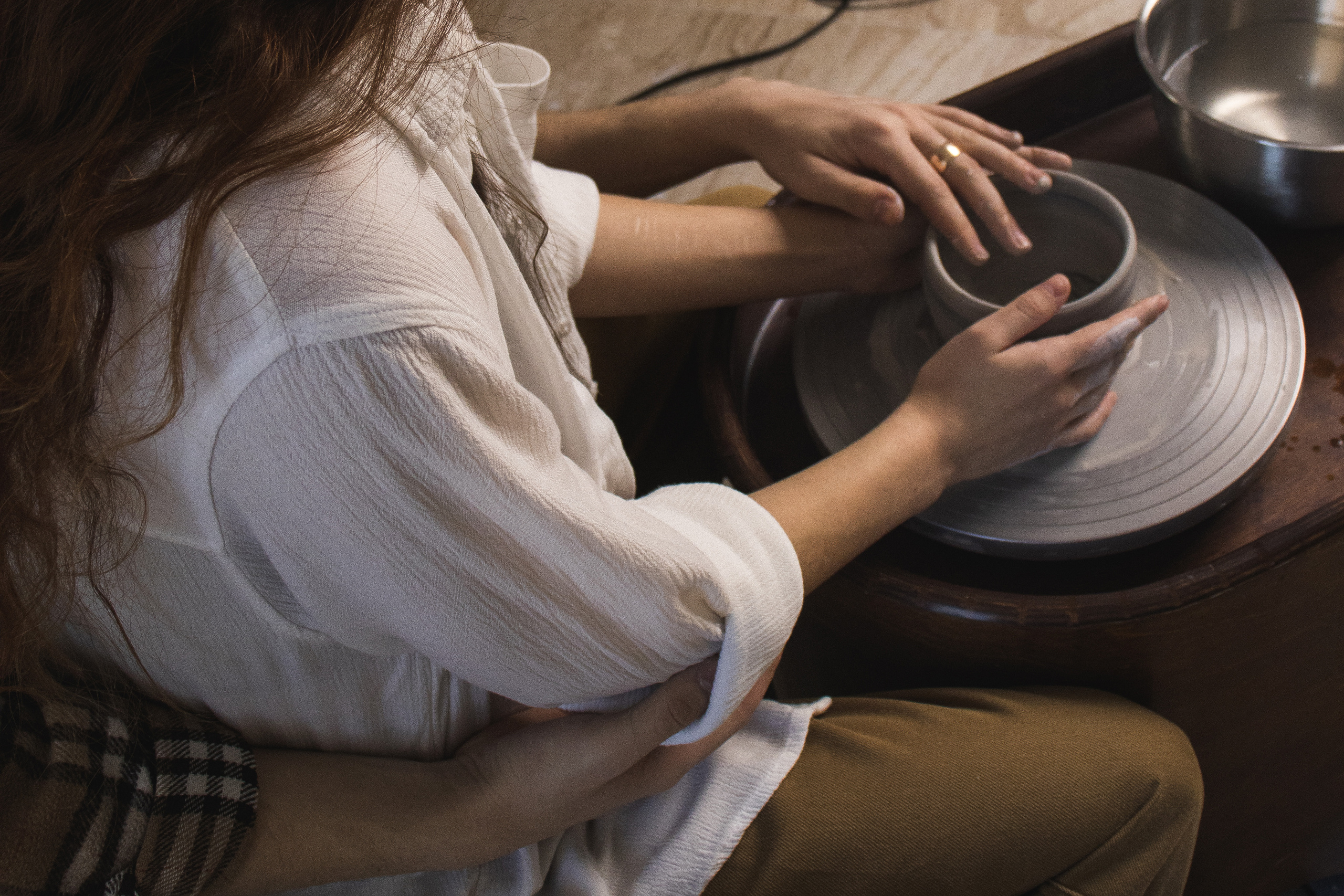 Свидание в гончарной мастерской. Настя Лекса. фотограф г. Красноярск