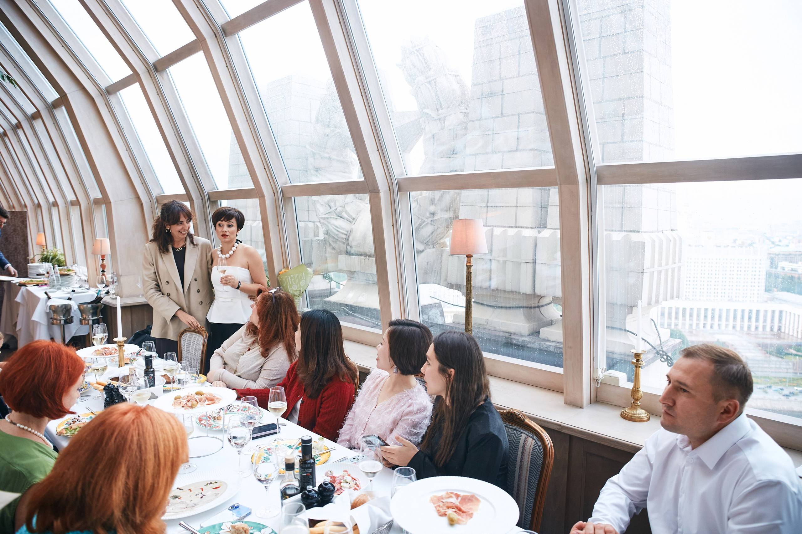 День рождения Веры в Buono, гостиница Украина. Татьяна Фомичева. Репортажный и светский фотограф в Москве