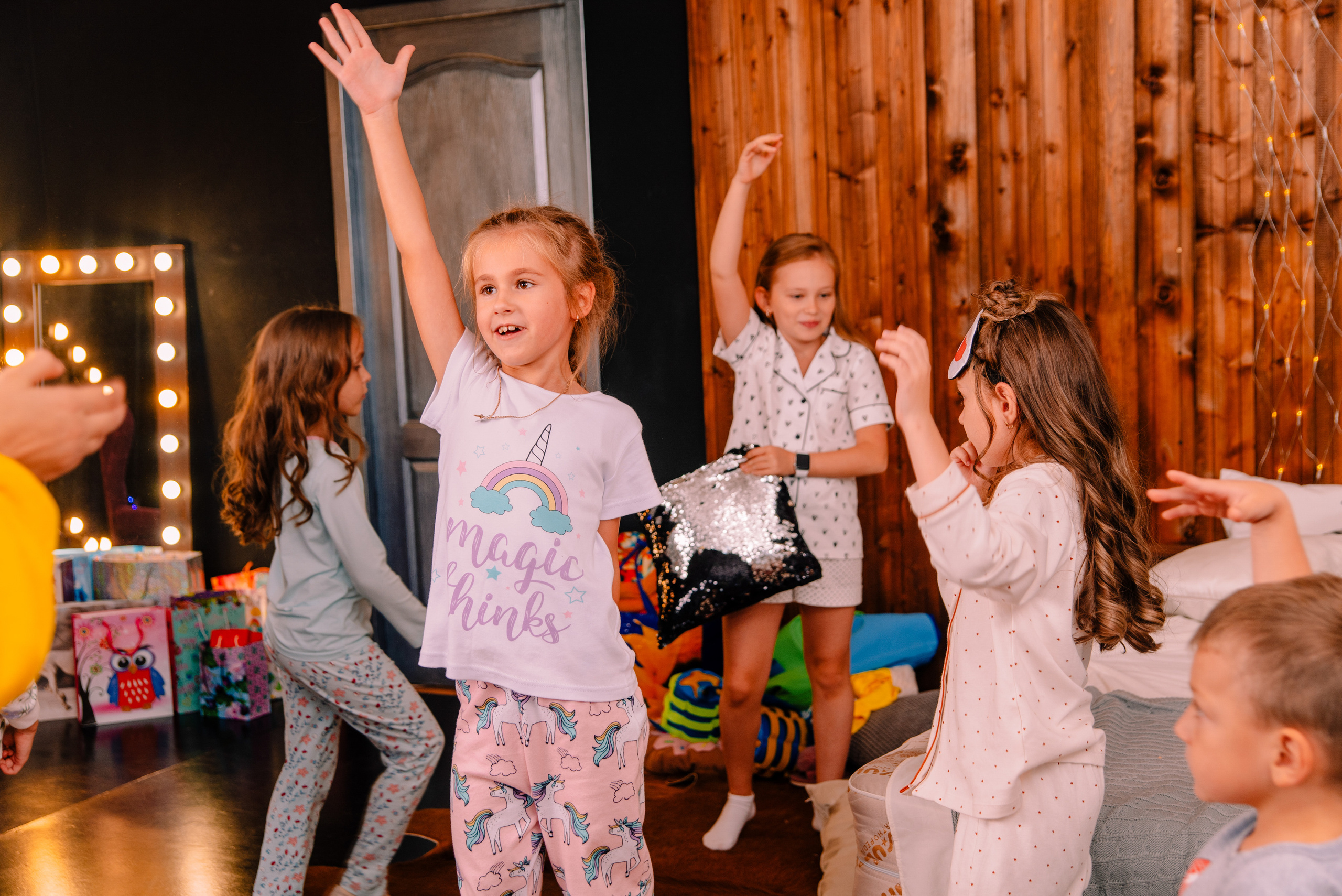 живые кадры с детского праздника