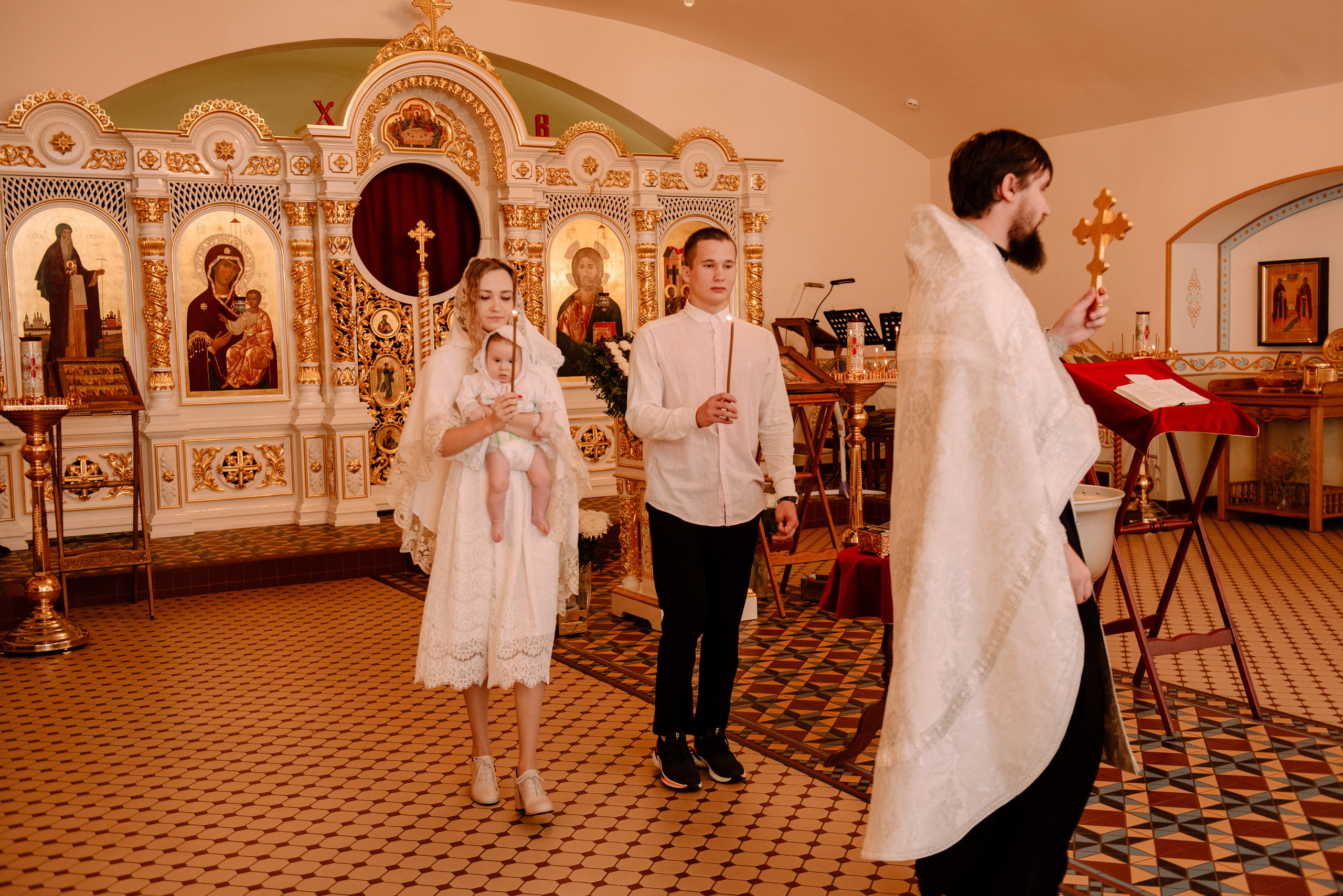 Крещение Виктории. Семейный и свадебный фотограф в Рязани Лиза Голованова