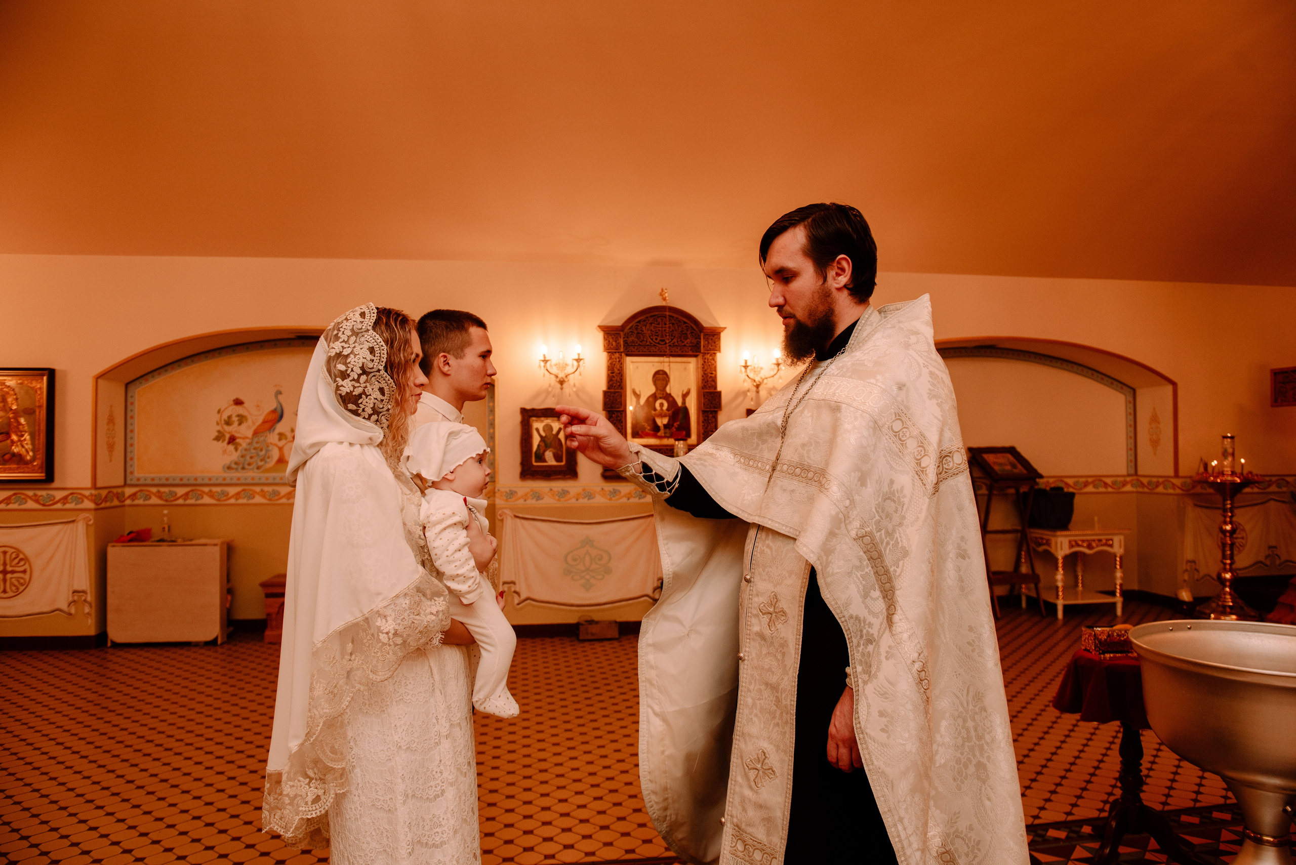 Крещение Виктории. Семейный и свадебный фотограф в Рязани Лиза Голованова
