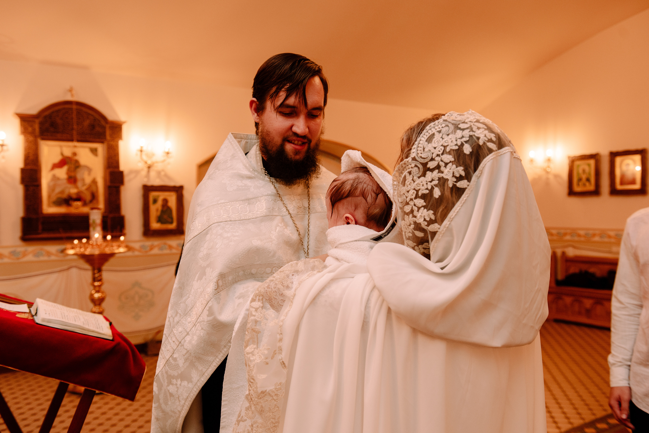 Крещение Виктории. Семейный и свадебный фотограф в Рязани Лиза Голованова