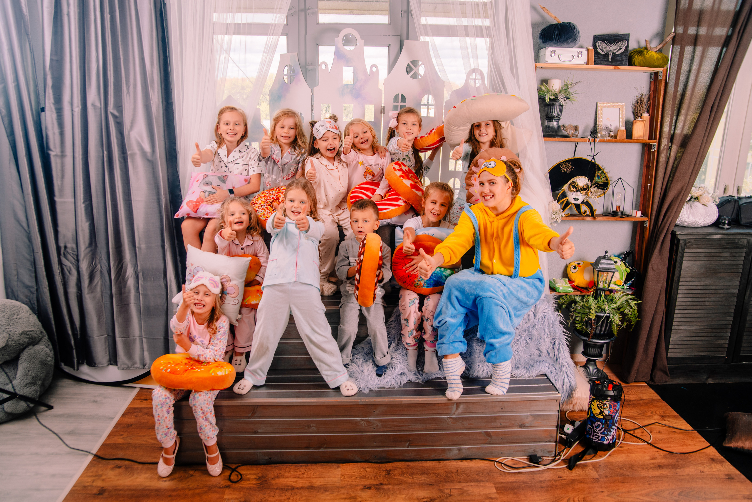 Пижамная вечеринка Маруси. Семейный и свадебный фотограф в Рязани Лиза Голованова