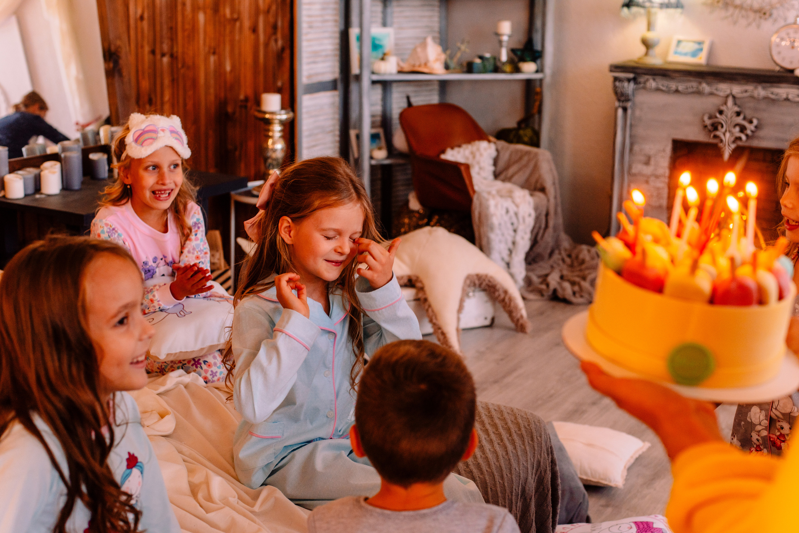 Пижамная вечеринка Маруси. Семейный и свадебный фотограф в Рязани Лиза Голованова
