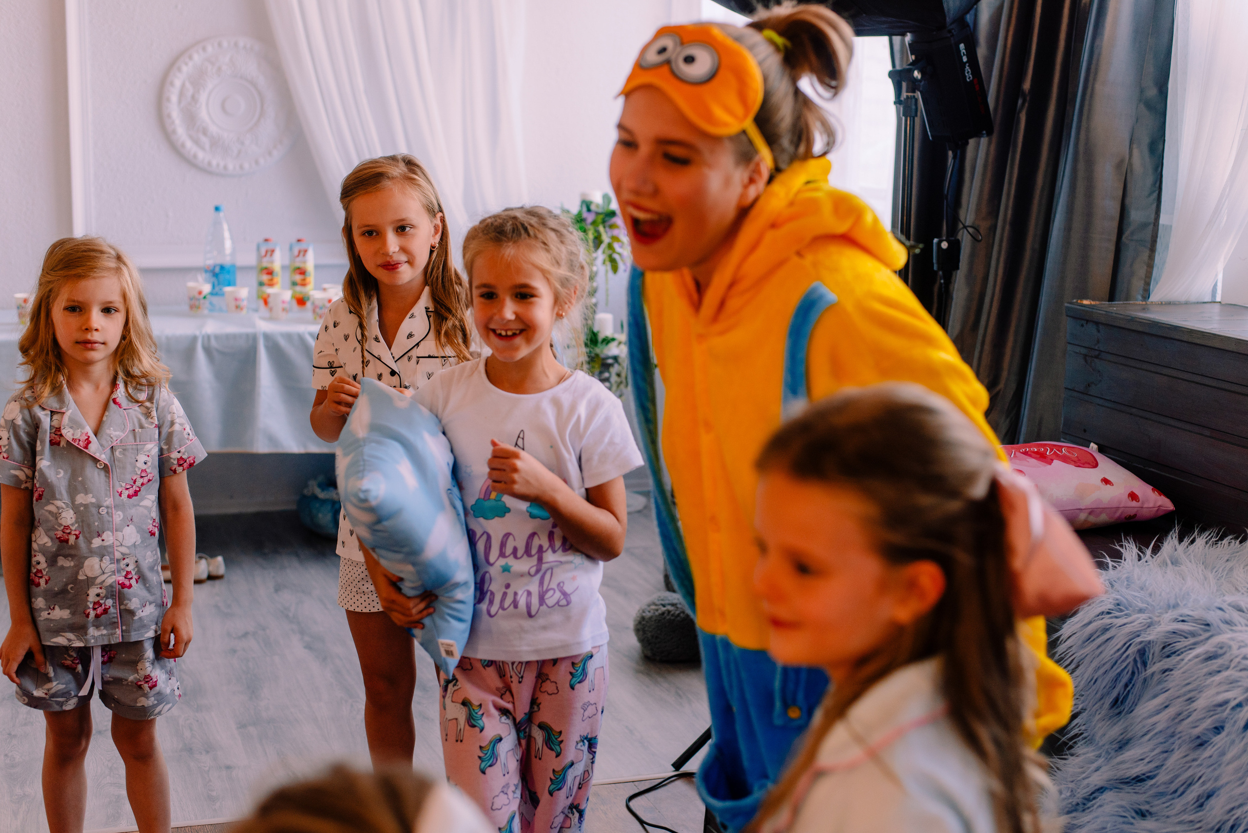 Пижамная вечеринка Маруси. Семейный и свадебный фотограф в Рязани Лиза Голованова