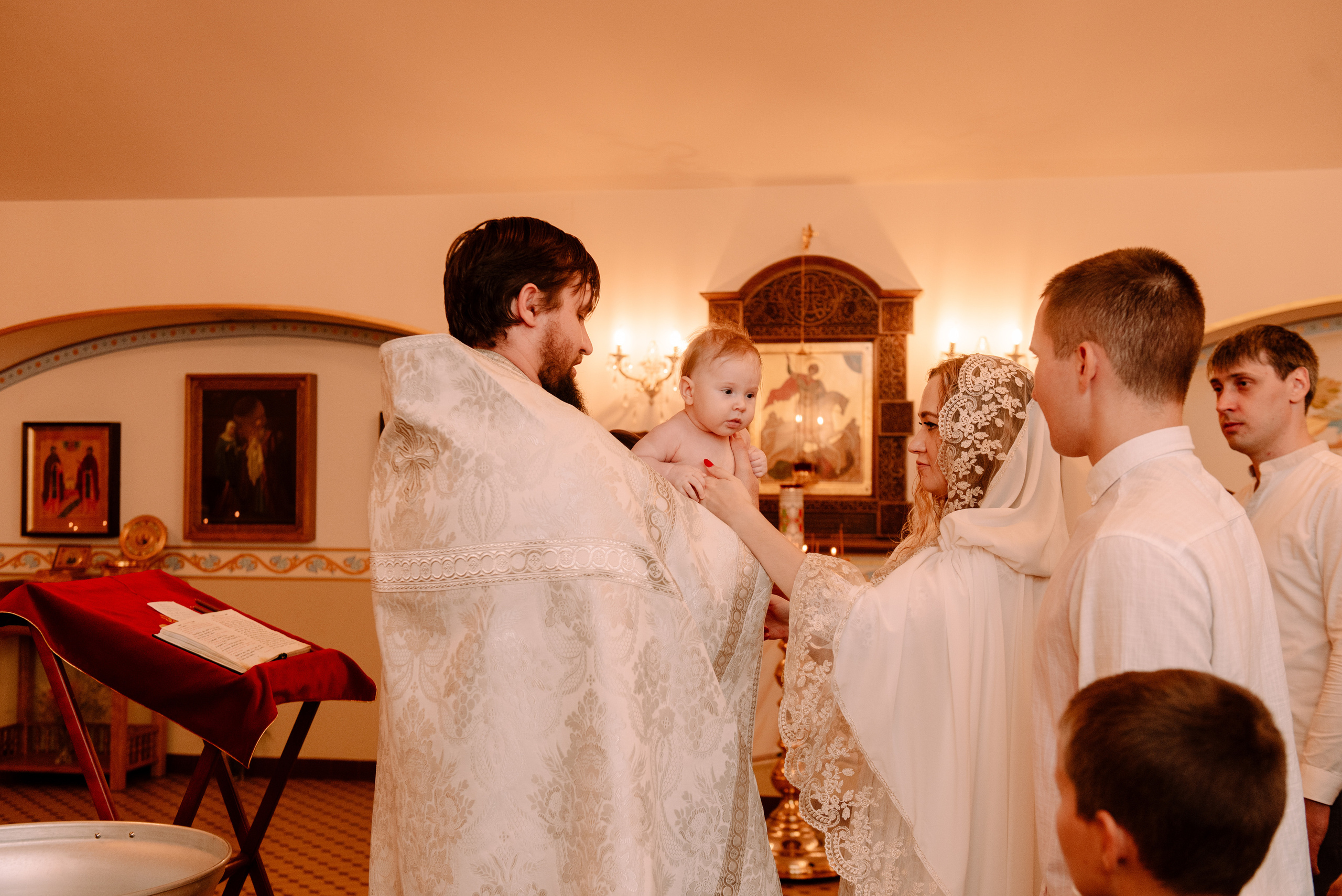 Крещение Виктории. Семейный и свадебный фотограф в Рязани Лиза Голованова