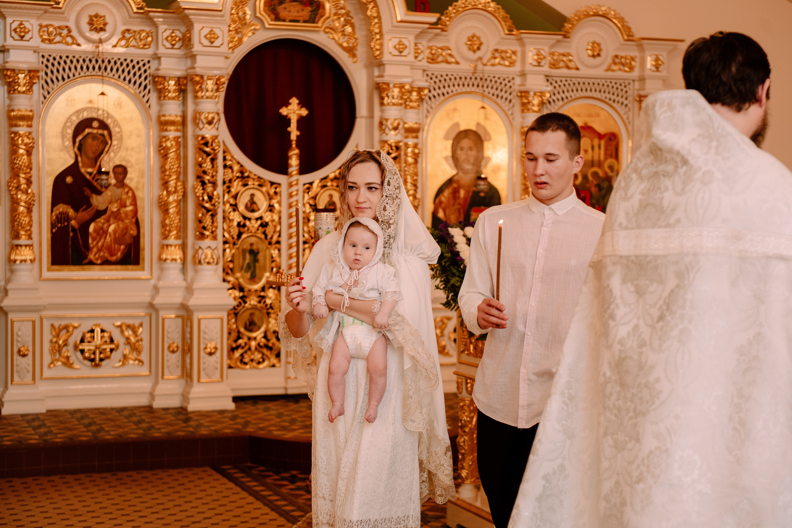 Крещение Виктории. Семейный и свадебный фотограф в Рязани Лиза Голованова