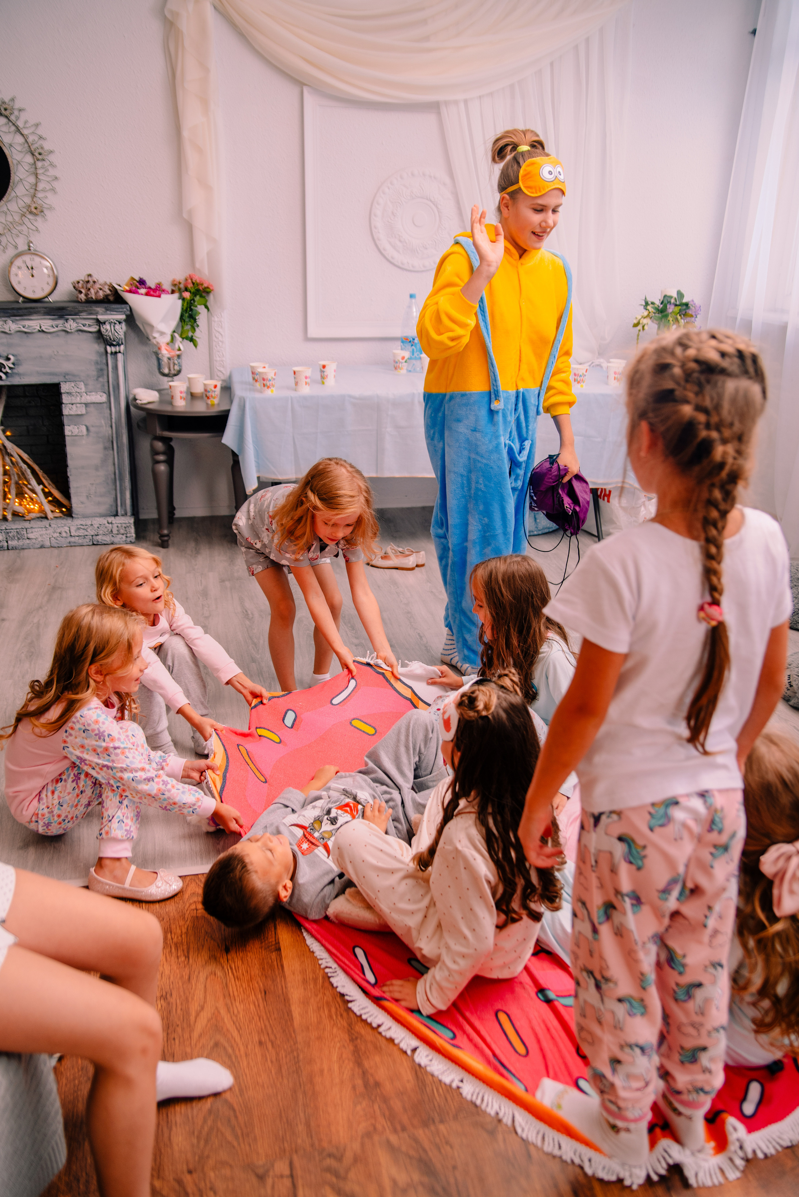 Пижамная вечеринка Маруси. Семейный и свадебный фотограф в Рязани Лиза Голованова