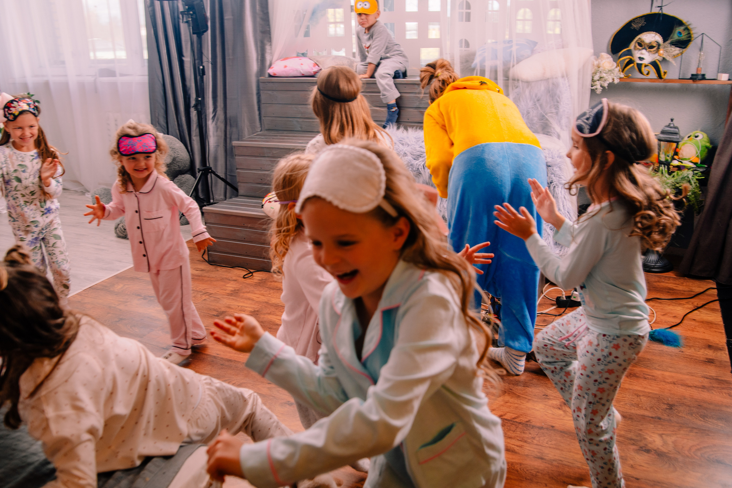 Пижамная вечеринка Маруси. Семейный и свадебный фотограф в Рязани Лиза Голованова