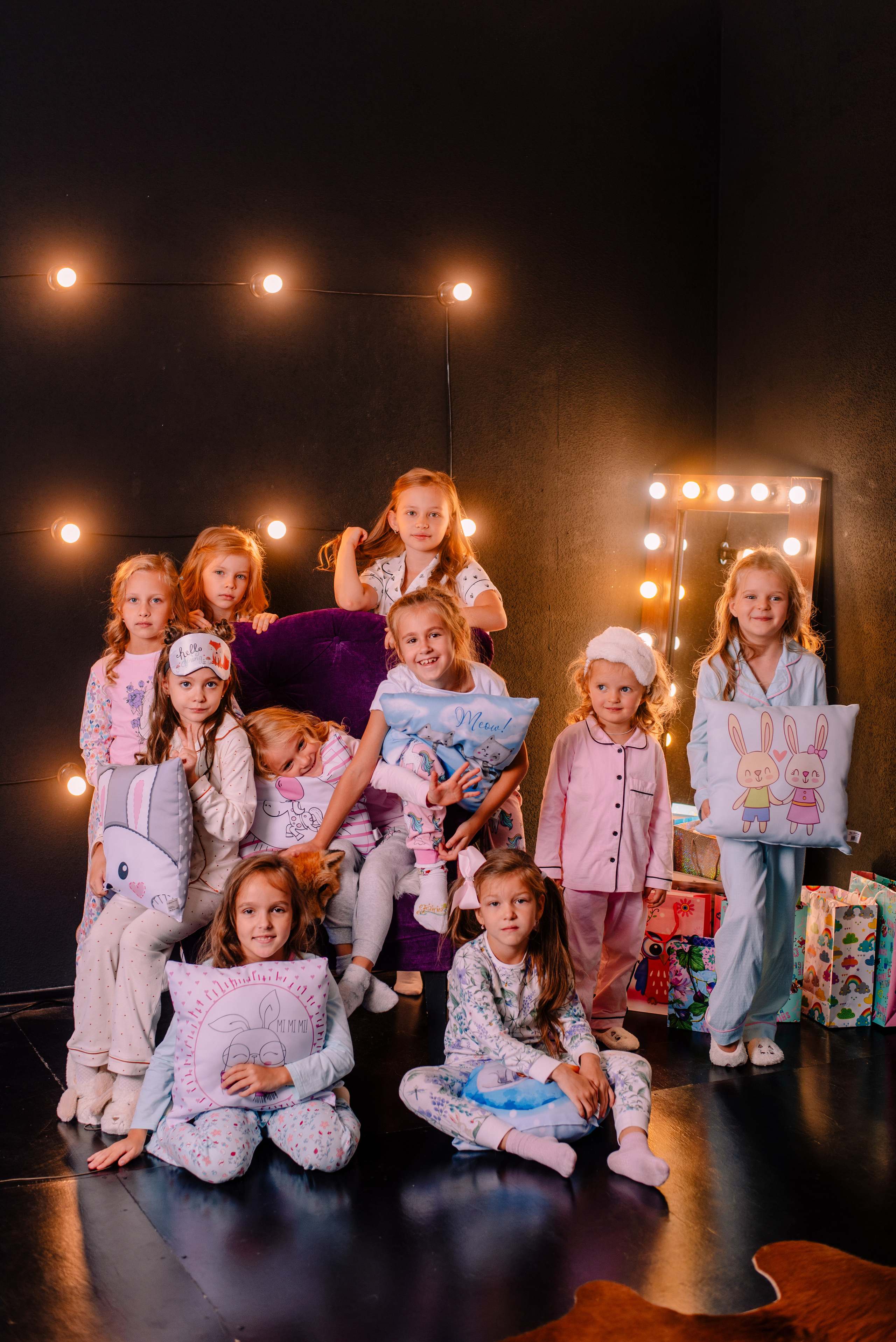 Пижамная вечеринка Маруси. Семейный и свадебный фотограф в Рязани Лиза Голованова