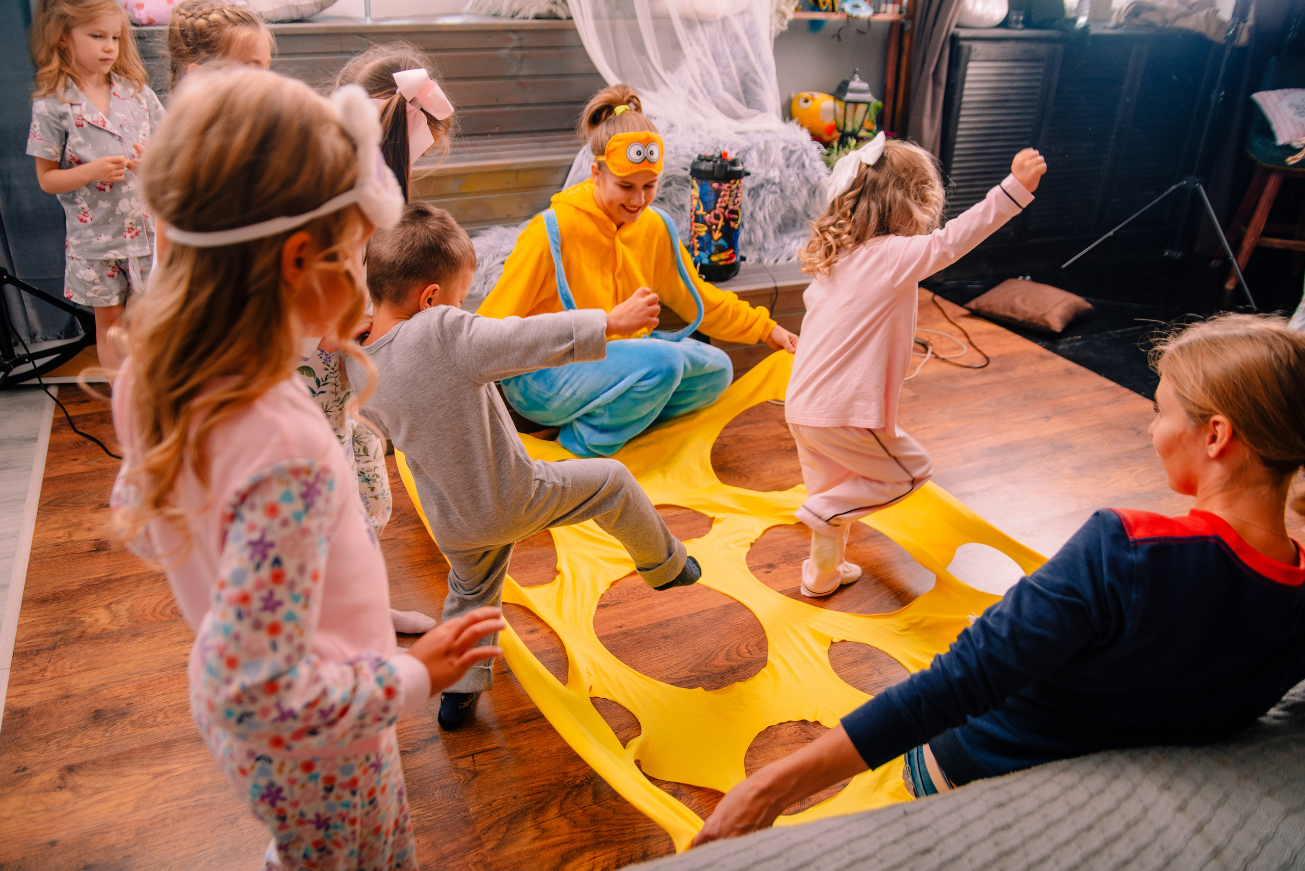 Пижамная вечеринка Маруси. Семейный и свадебный фотограф в Рязани Лиза Голованова