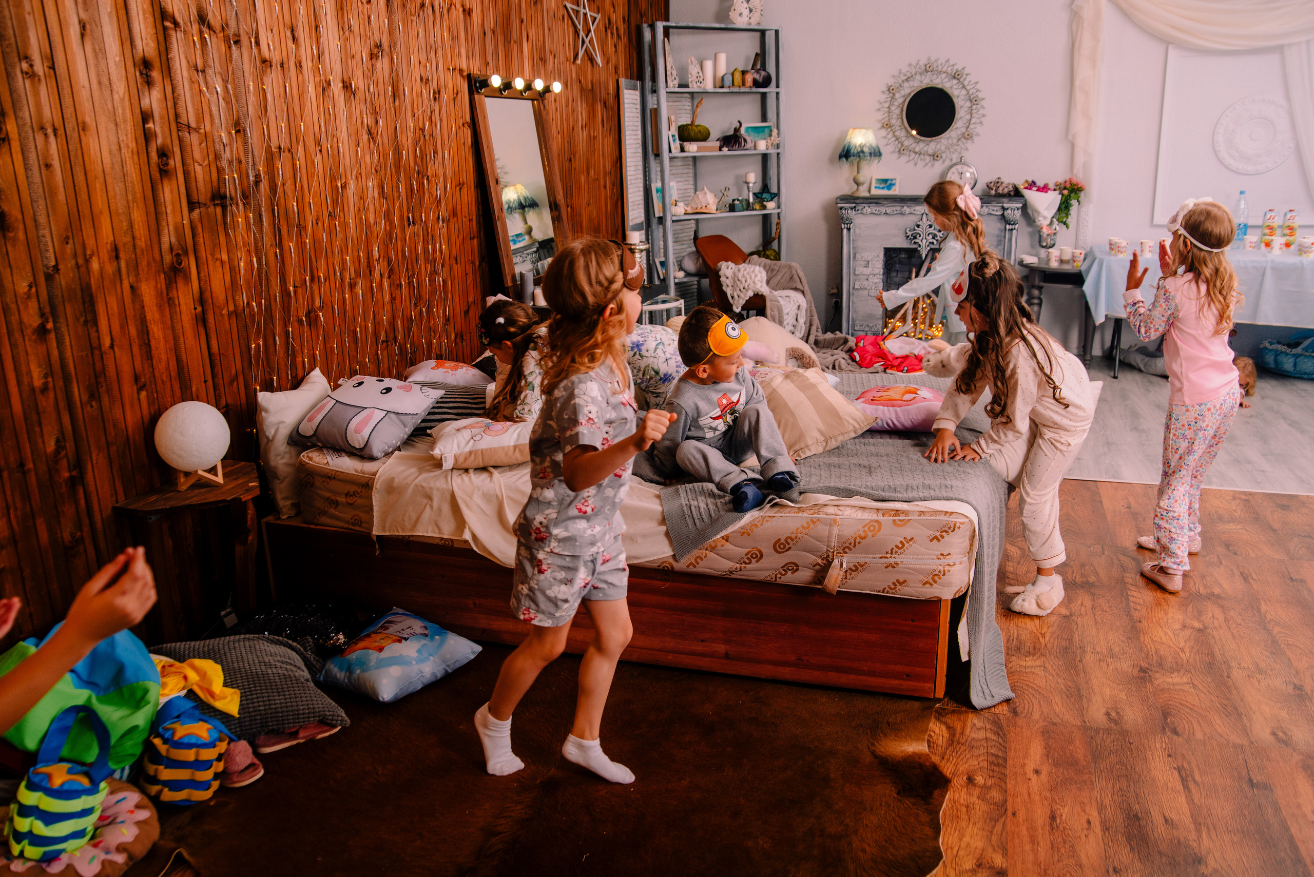 Пижамная вечеринка Маруси. Семейный и свадебный фотограф в Рязани Лиза Голованова