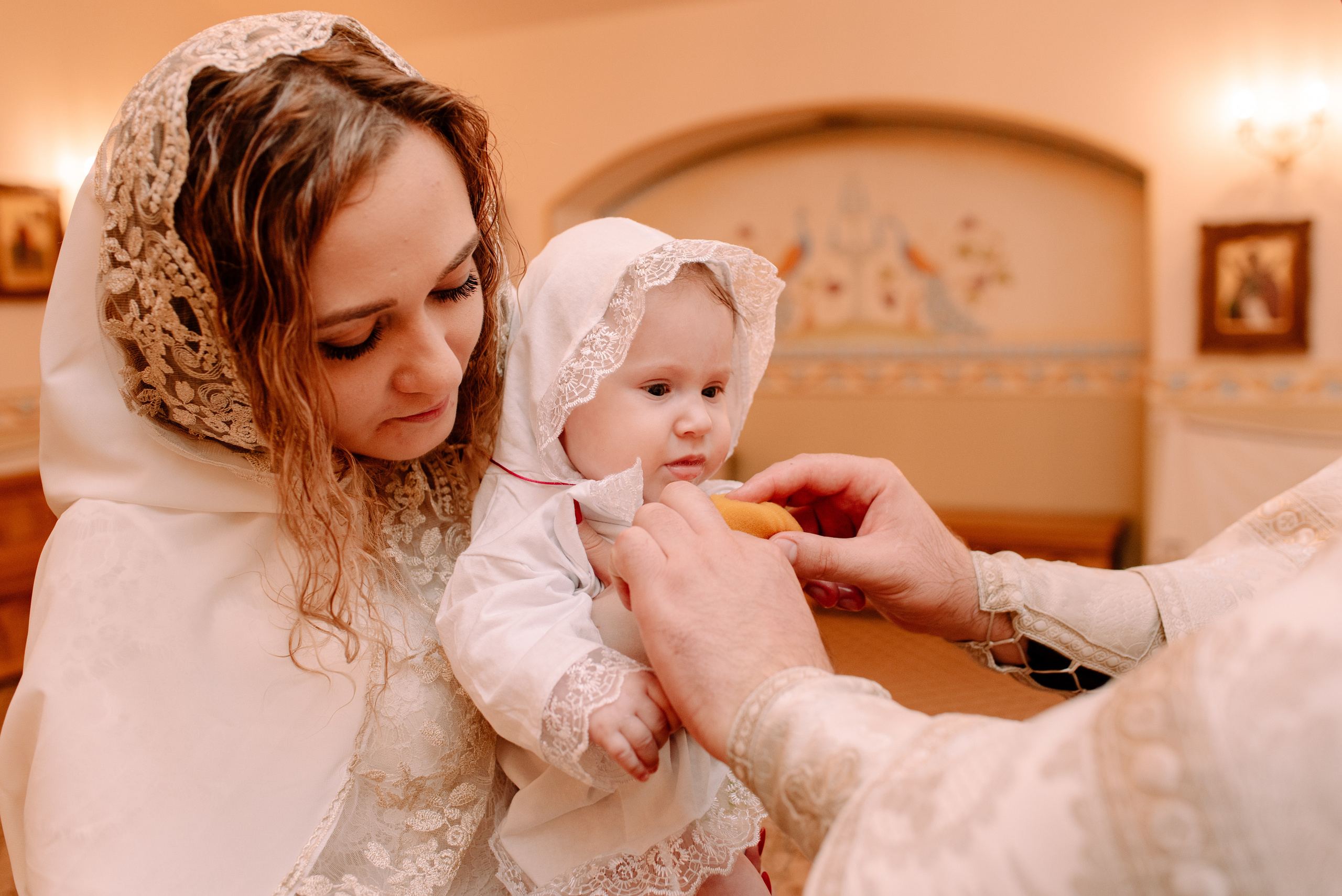 Крещение Виктории. Семейный и свадебный фотограф в Рязани Лиза Голованова