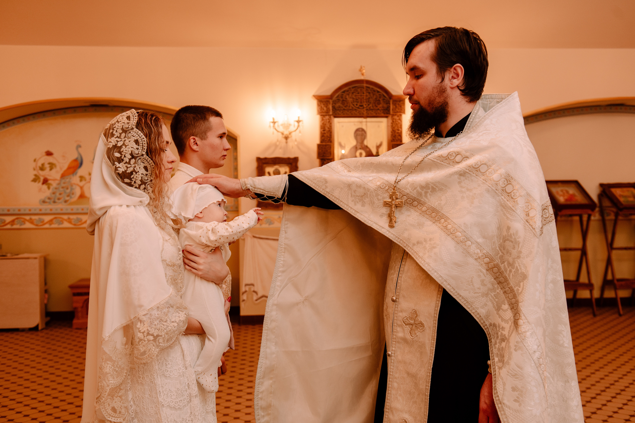 Крещение Виктории. Семейный и свадебный фотограф в Рязани Лиза Голованова