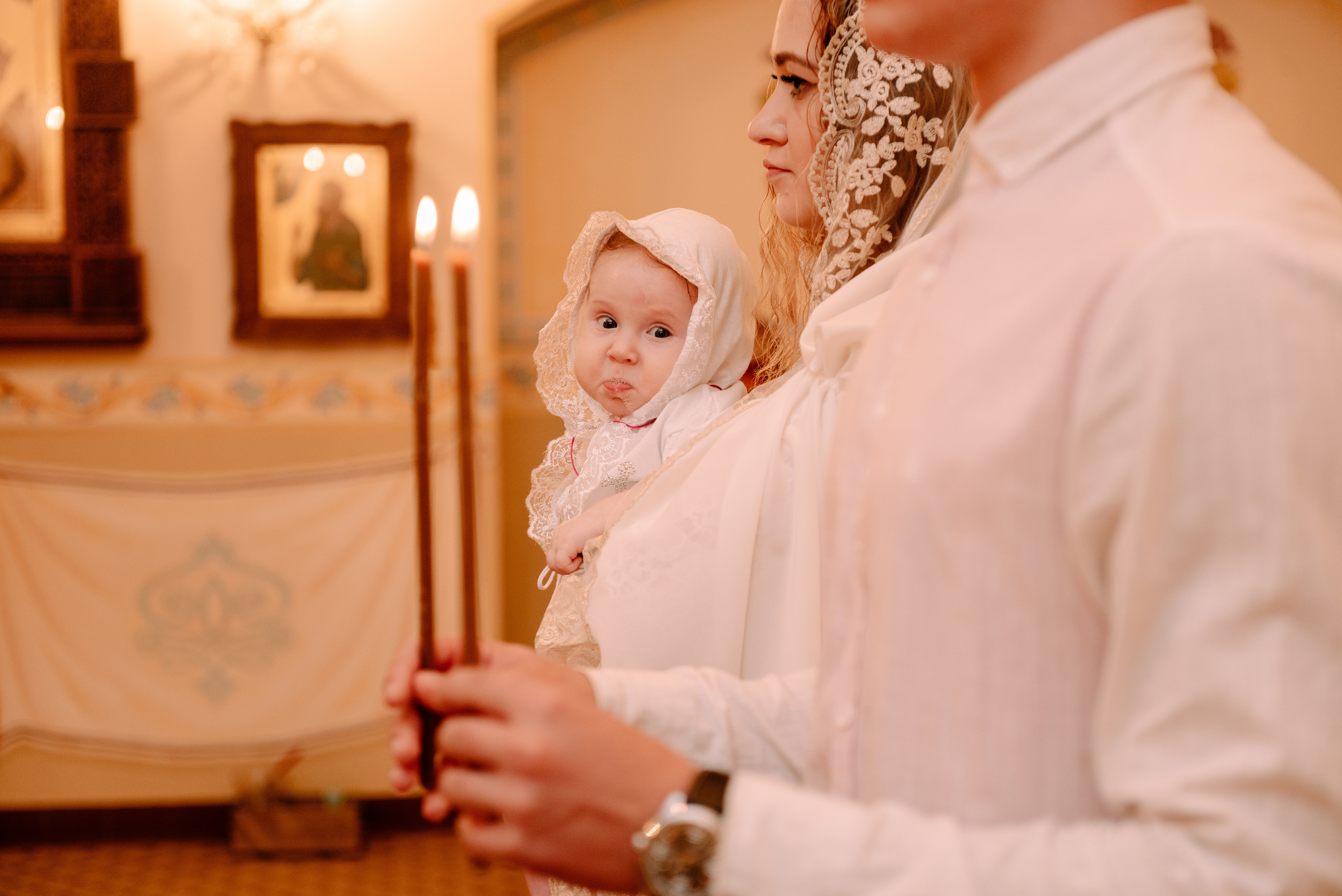 Крещение Виктории. Семейный и свадебный фотограф в Рязани Лиза Голованова