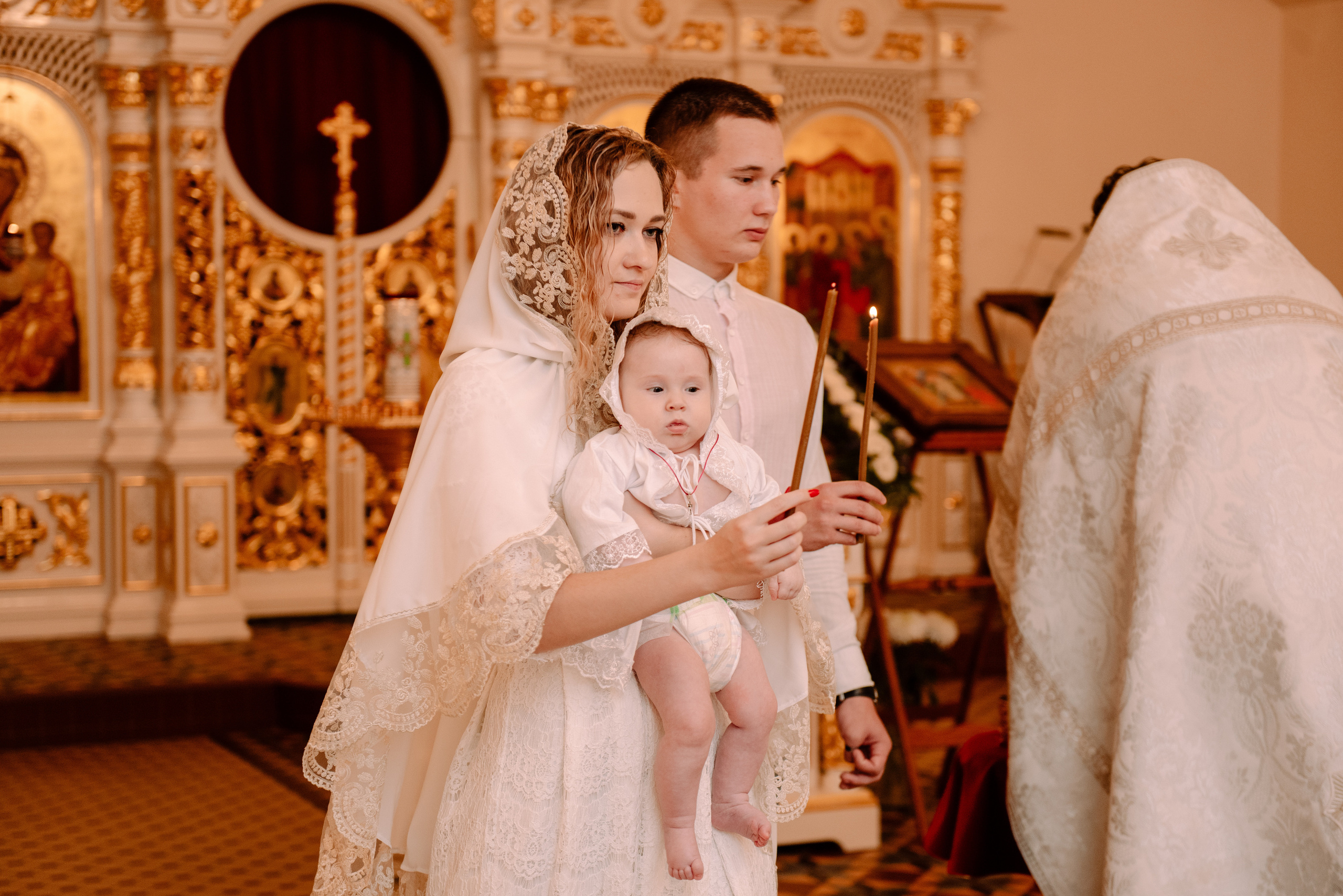 Крещение Виктории. Семейный и свадебный фотограф в Рязани Лиза Голованова