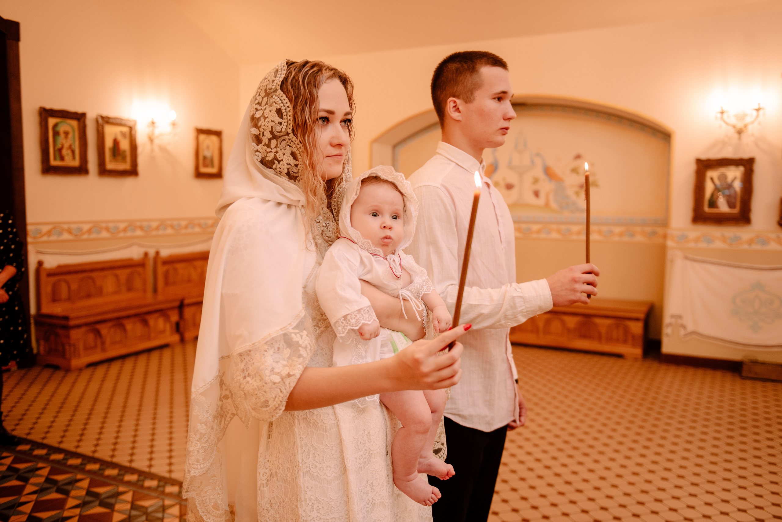 Крещение Виктории. Семейный и свадебный фотограф в Рязани Лиза Голованова