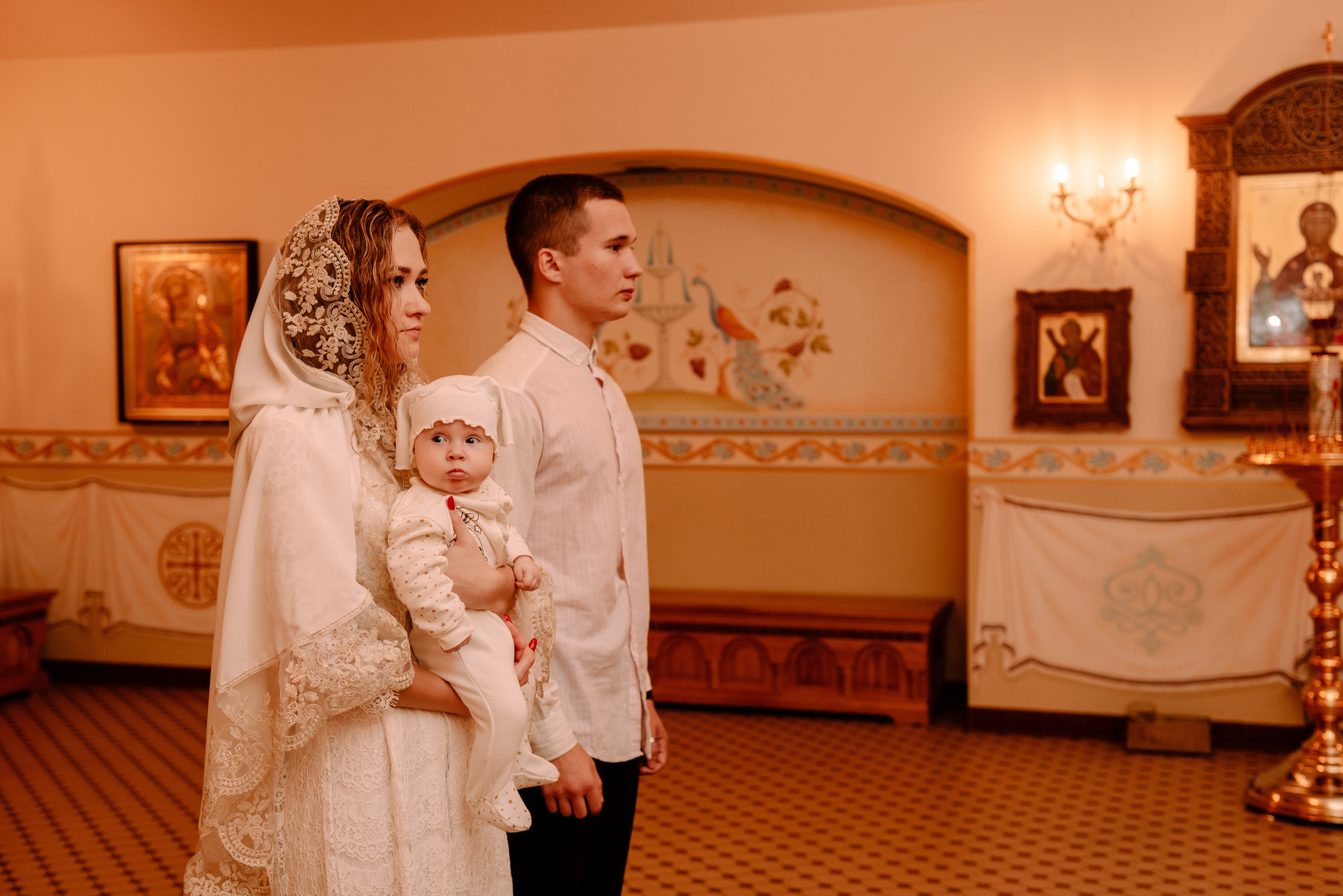 Крещение Виктории. Семейный и свадебный фотограф в Рязани Лиза Голованова