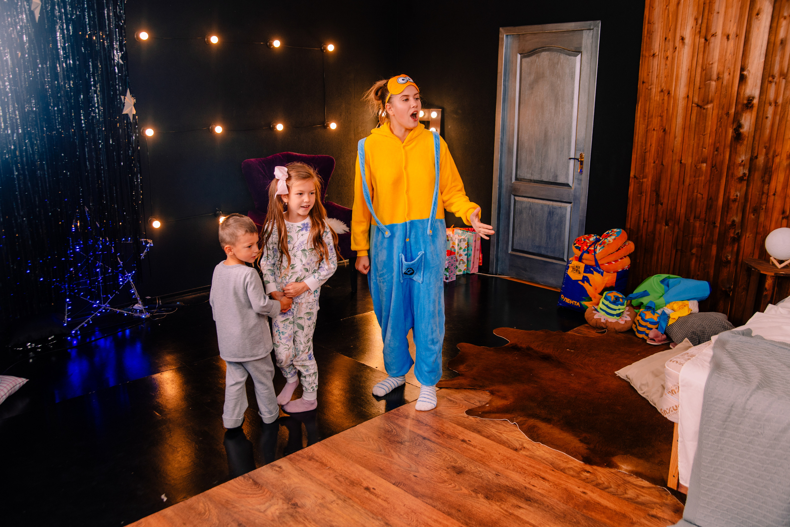 Пижамная вечеринка Маруси. Семейный и свадебный фотограф в Рязани Лиза Голованова