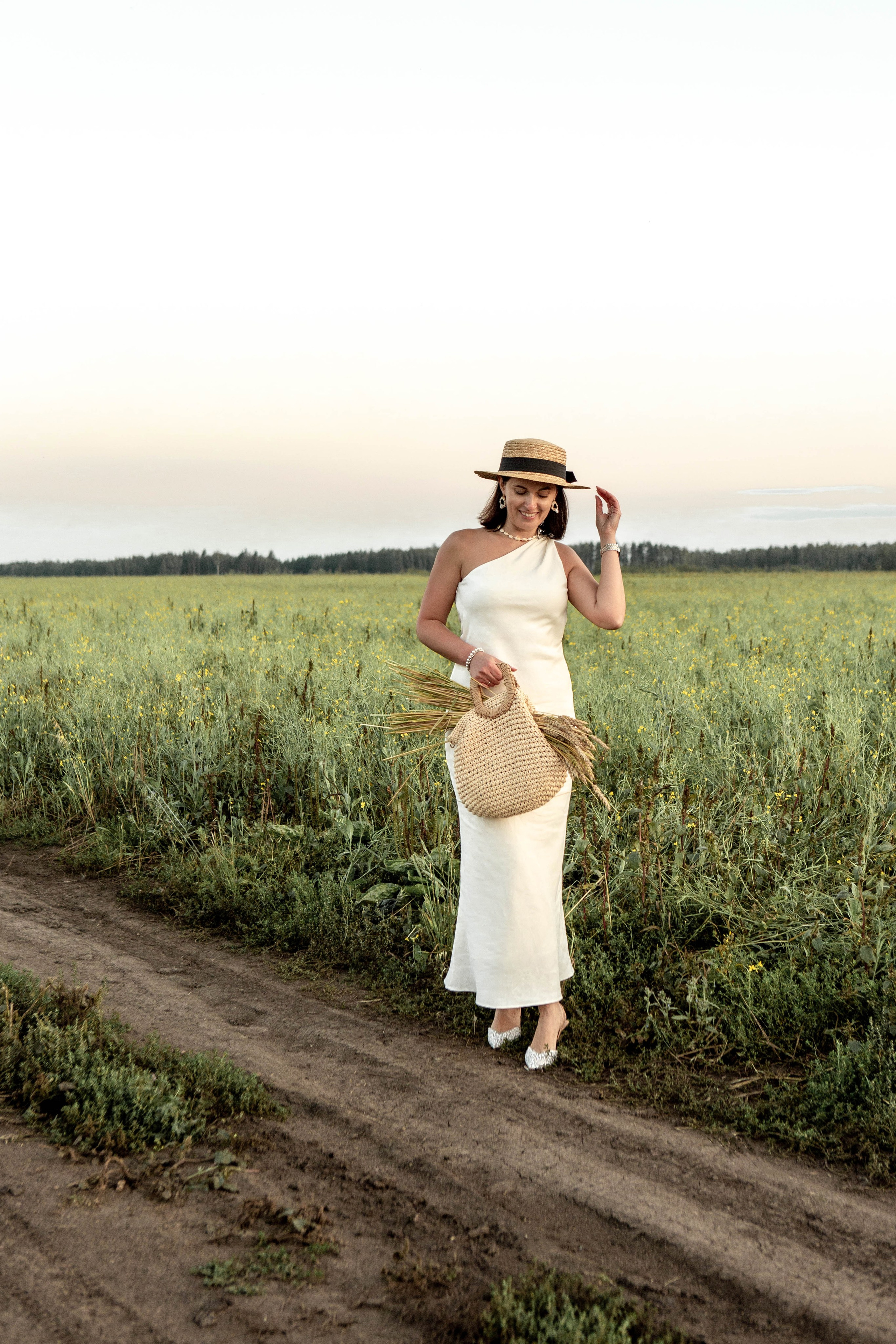 Пшеница на закате. Фотограф Екатерина Голицына