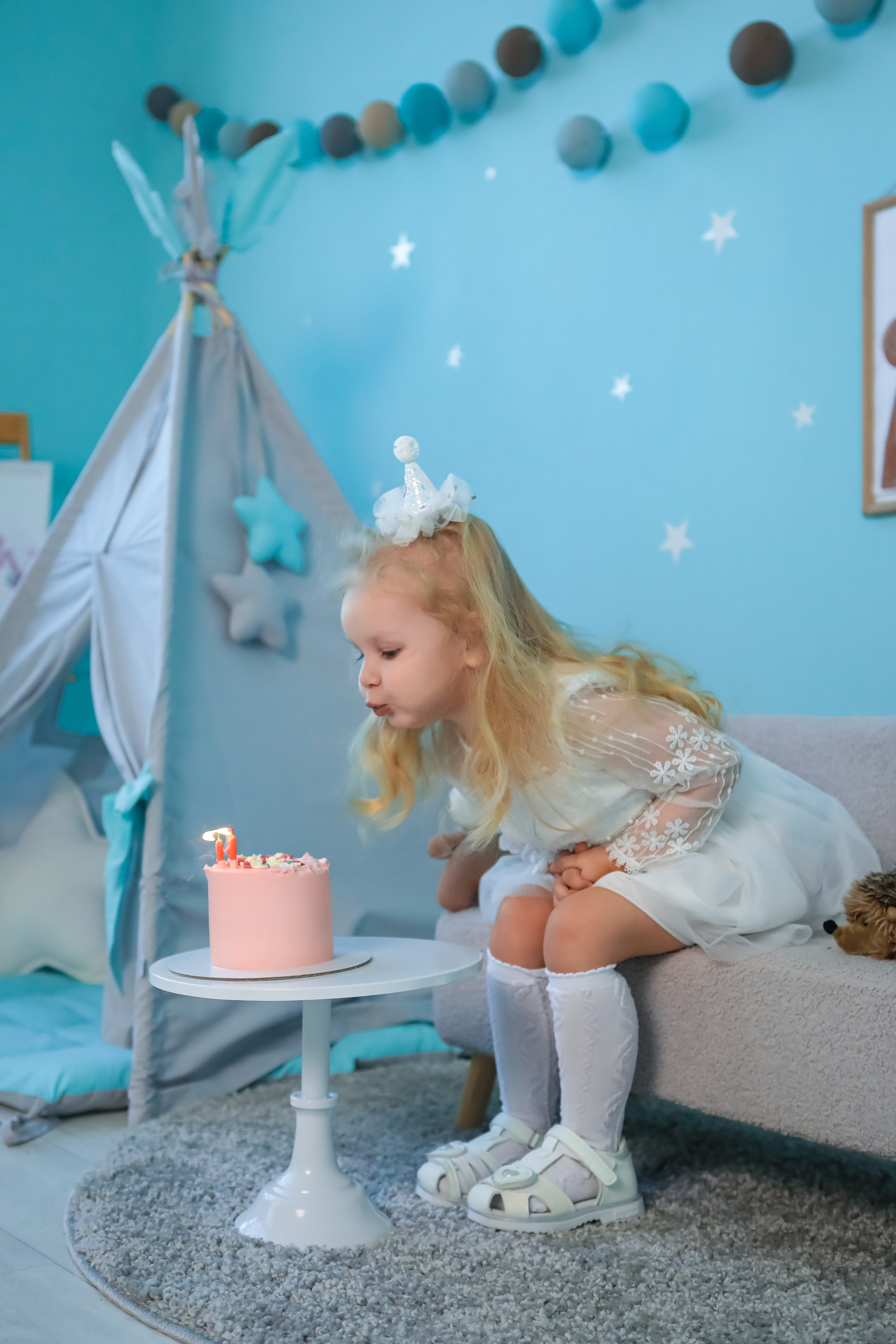 3 годика Леночке. Фотограф г. Хабаровск. Семейные и индивидуальные съёмки