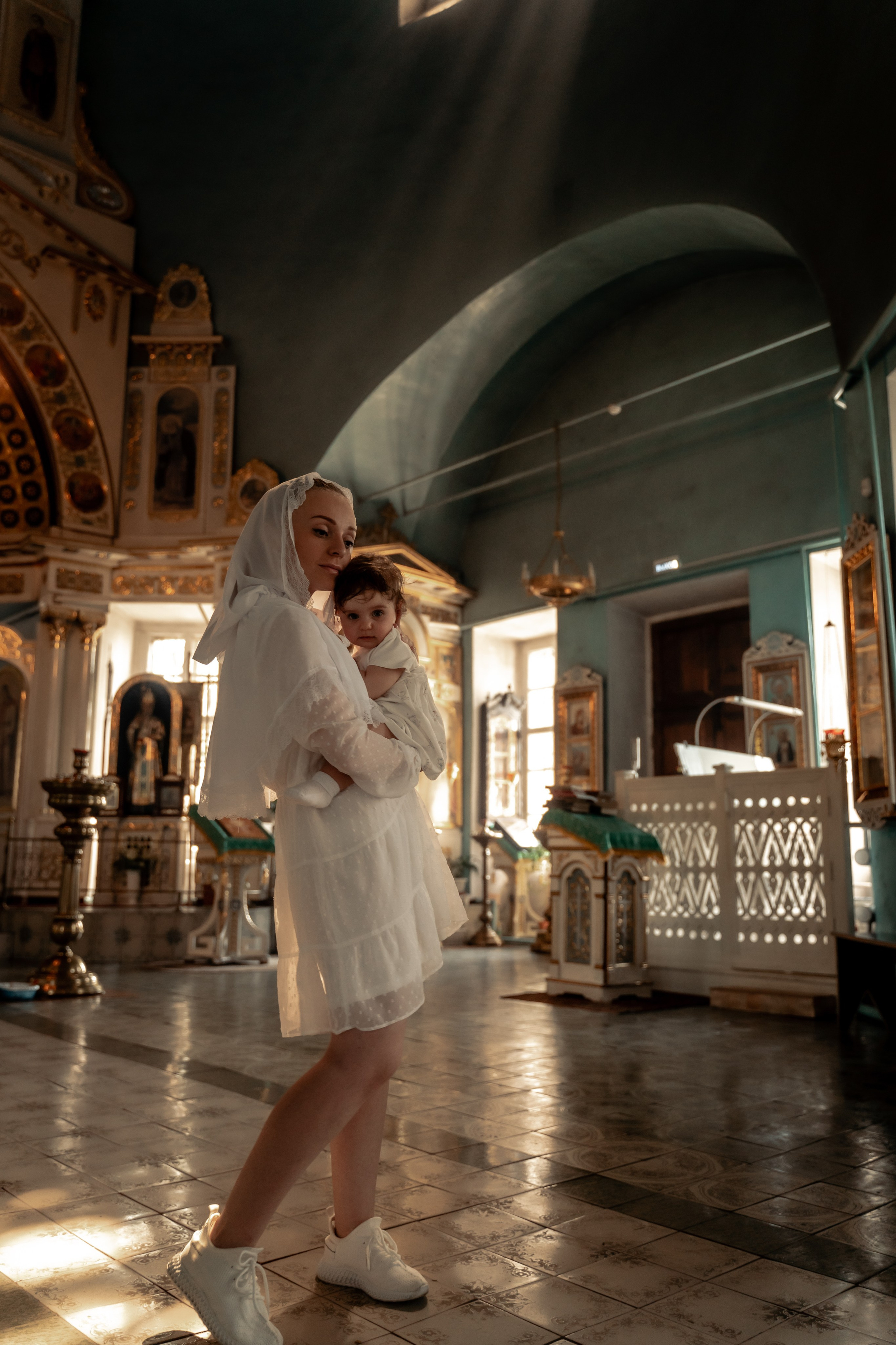 Церковь Успения Пресвятой Богородицы в Нижнем Белоомуте — Крещение Полины. ВАША СЕМЕЙНАЯ ФОТОСТУДИЯ