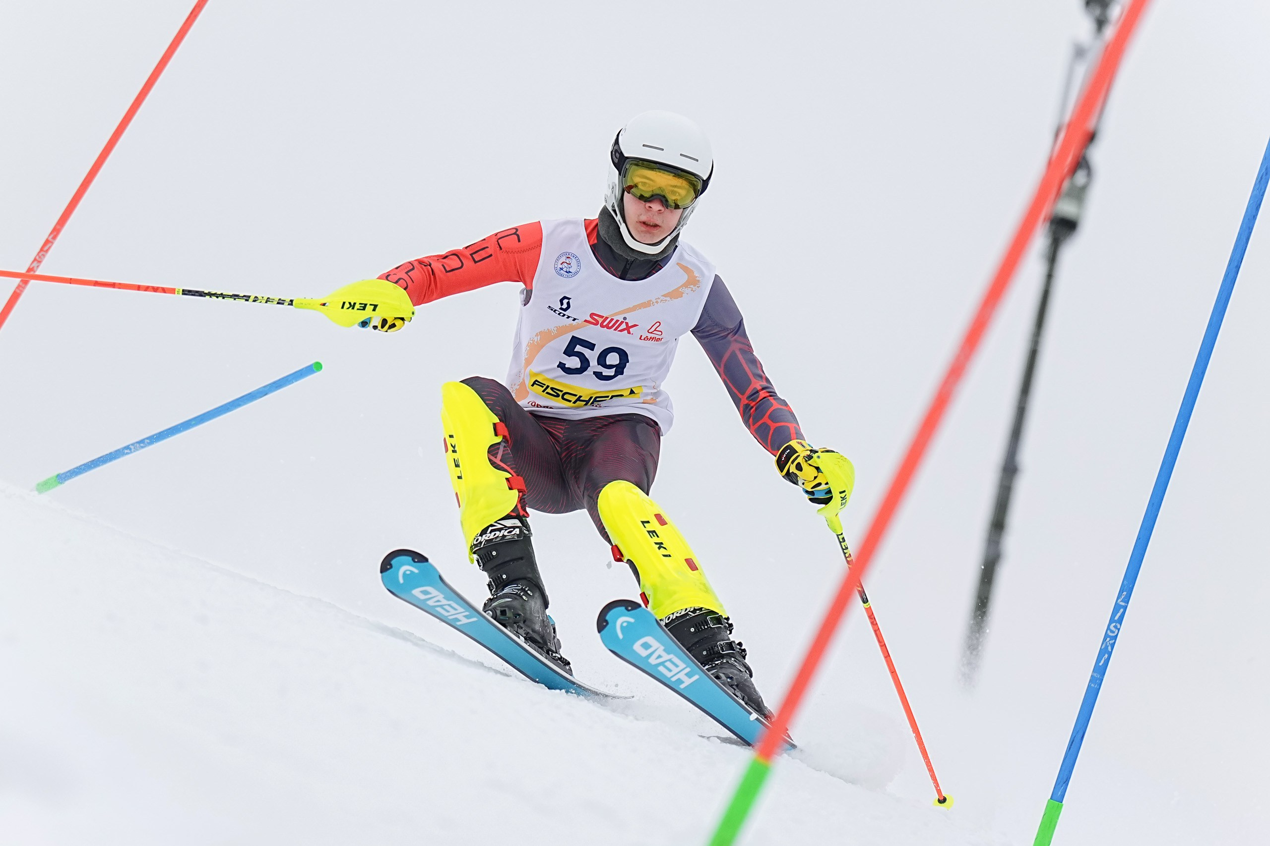 Первенство Дмитровского городского округа по горнолыжному спорту «Памяти А. Жирова» SL U14, U16. Фотограф Студитский Евгений