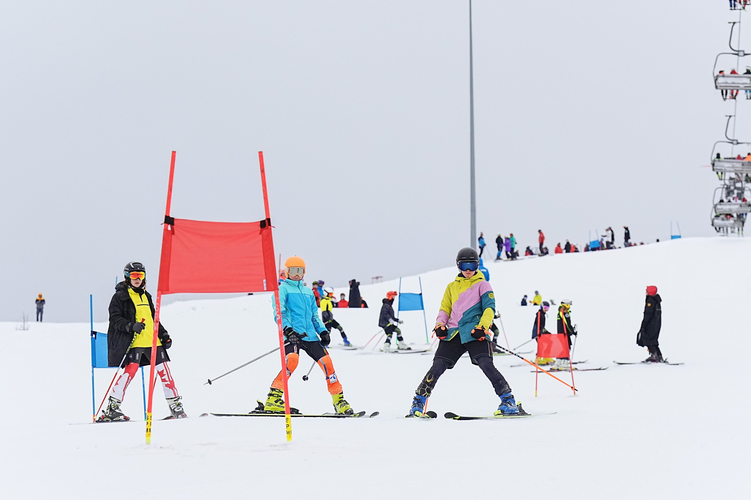 Горные лыжи. Первенство Центрального Федерального Округа. GS U16 Шуколово. Фотограф Студитский Евгений