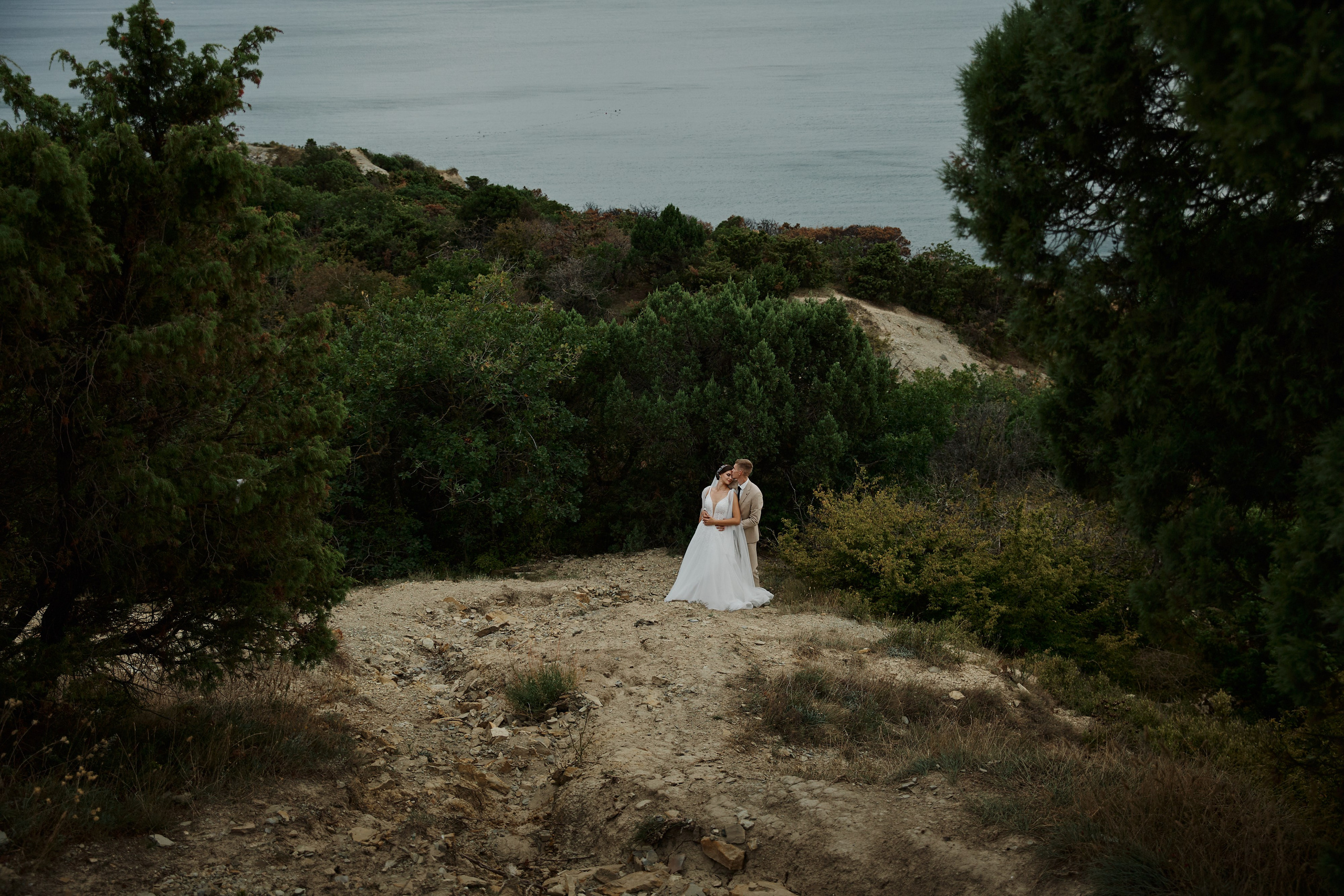 Свадебная фотосессия на природе в Анапе