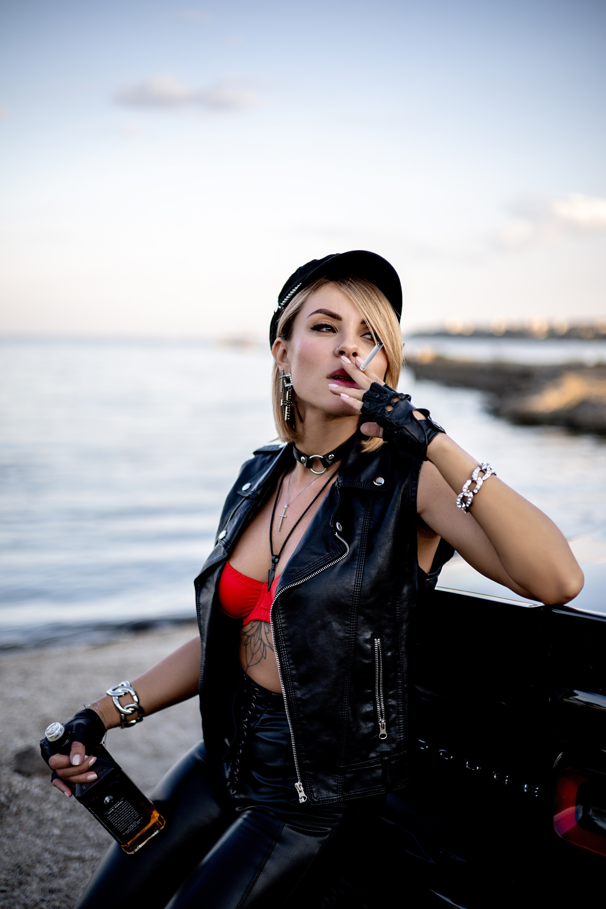 Съемки на улице. Анна Злищева