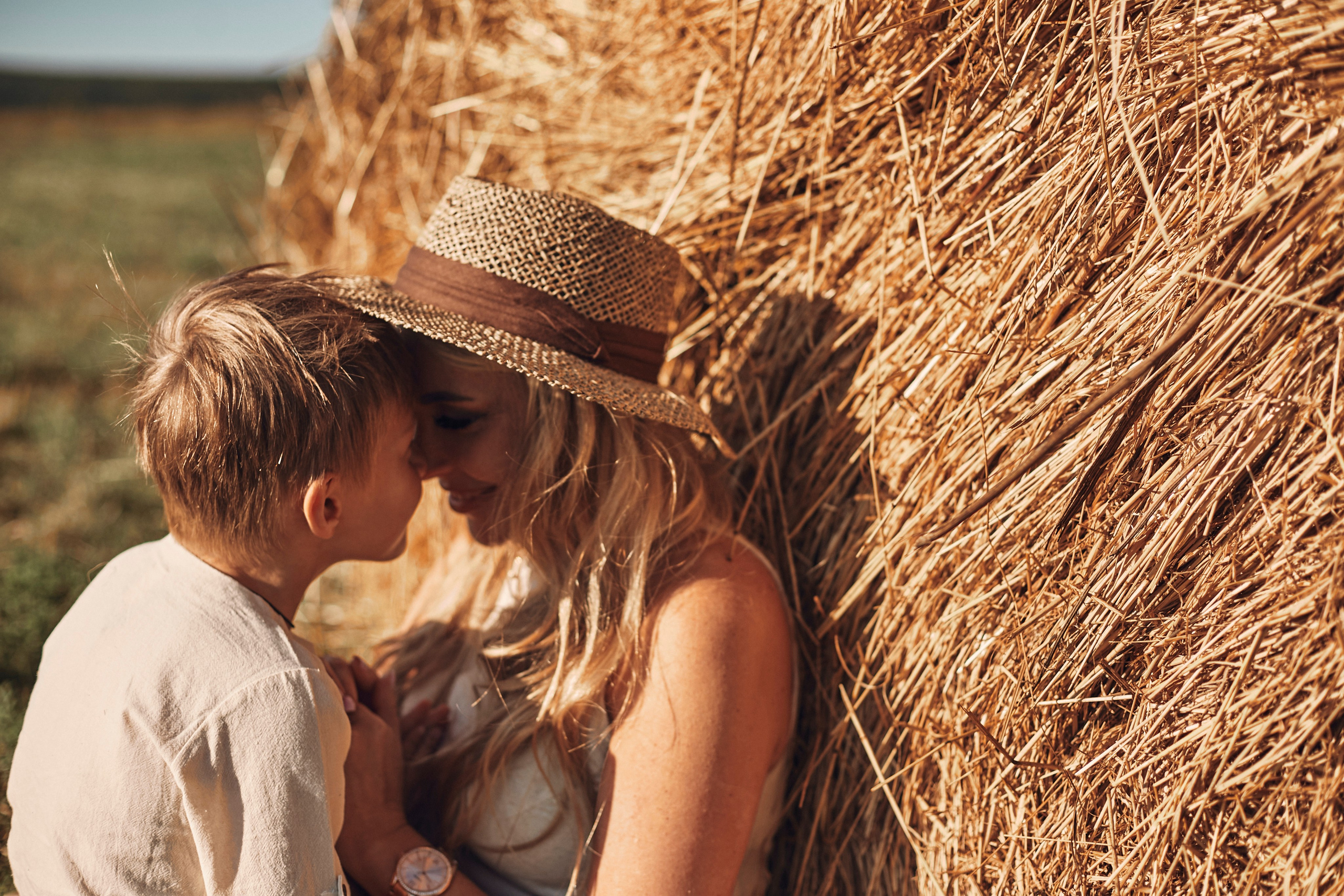 Оля с сыном. Главная