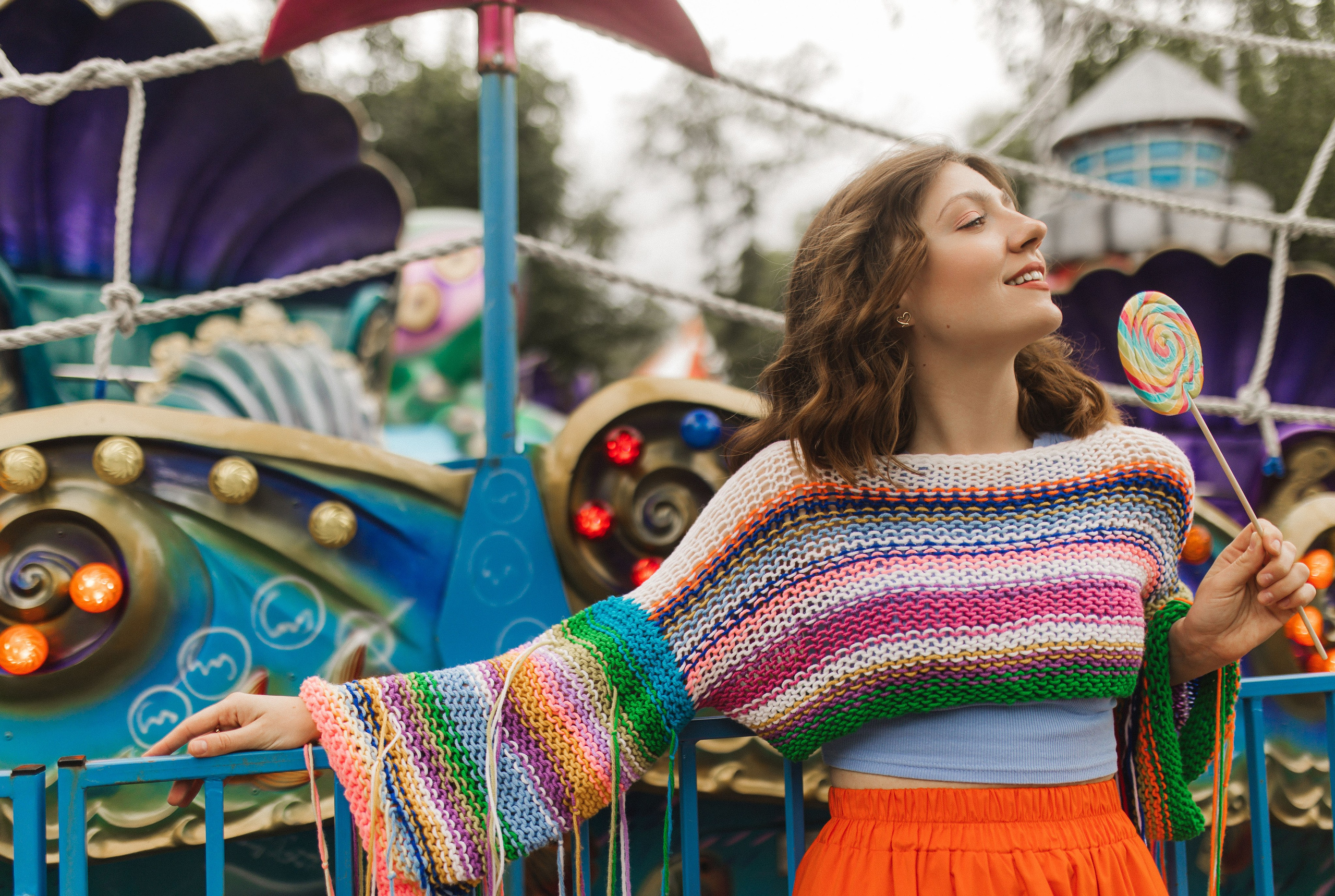 Лена парк аттракционов. Семейный и свадебный фотограф в Екатеринбурге Орлова Ирина
