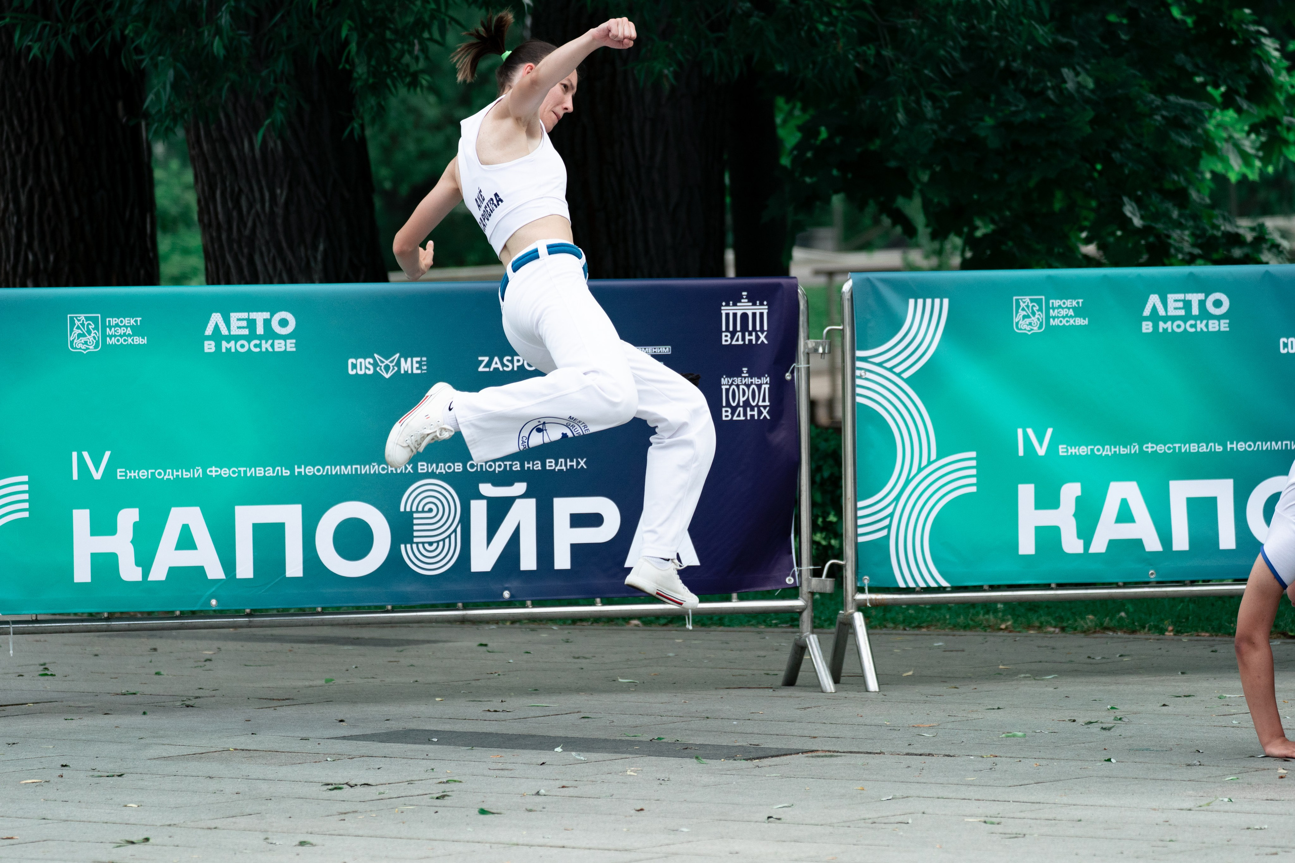 Открытый класс AXE Capoeira на фестивале неолимписких видов спорта на ВДНХ 2025 г:. Фотограф в Москве Ткаченко Владимир